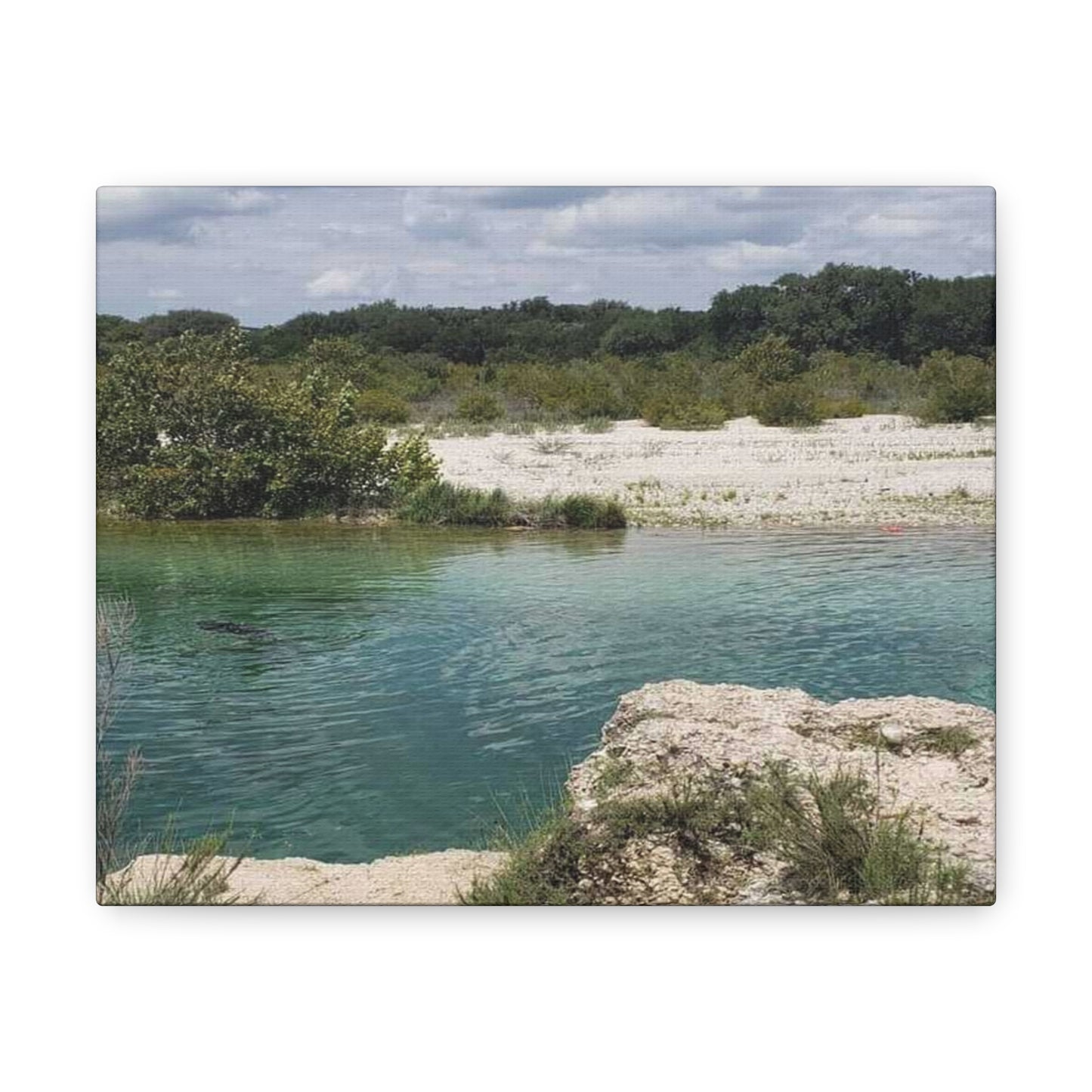 Canvas Gallery Wraps with Sunday By the Lake Signature Print