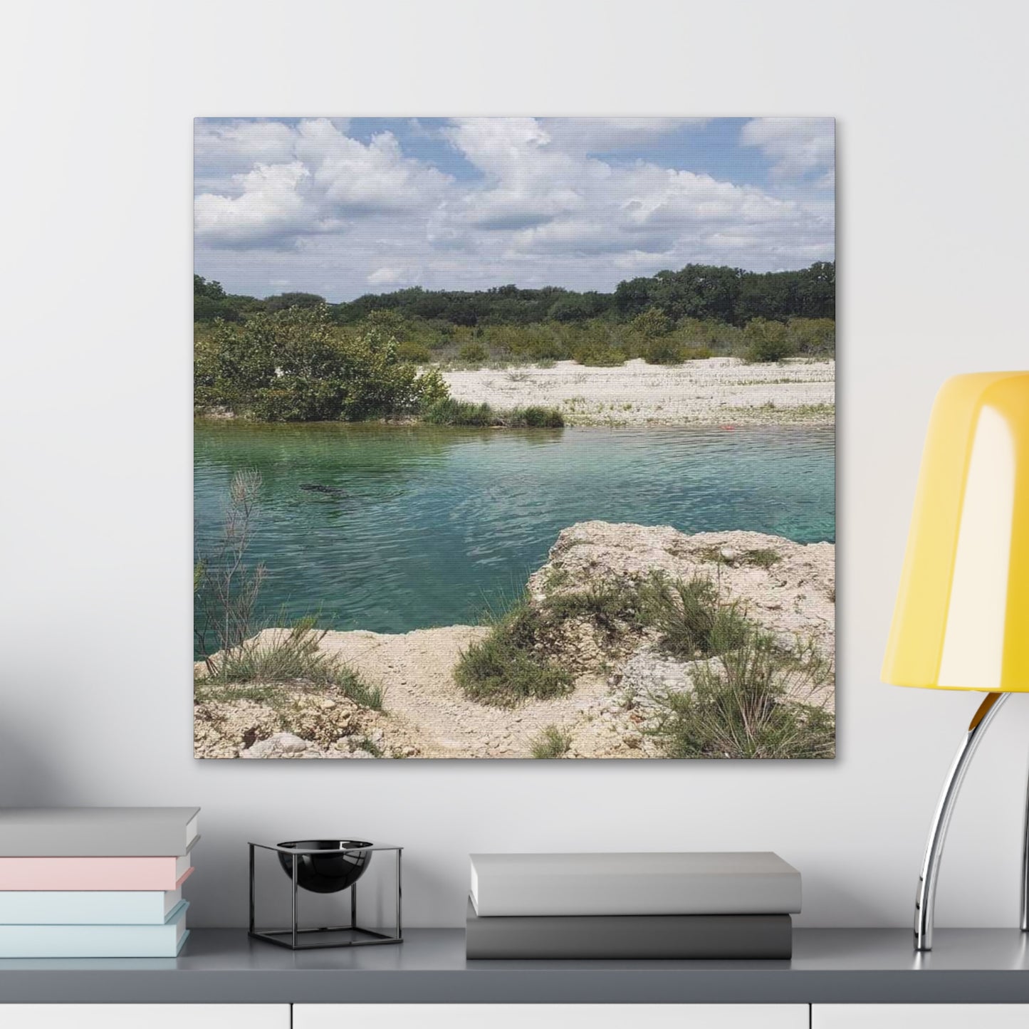 Canvas Gallery Wraps with Sunday By the Lake Signature Print