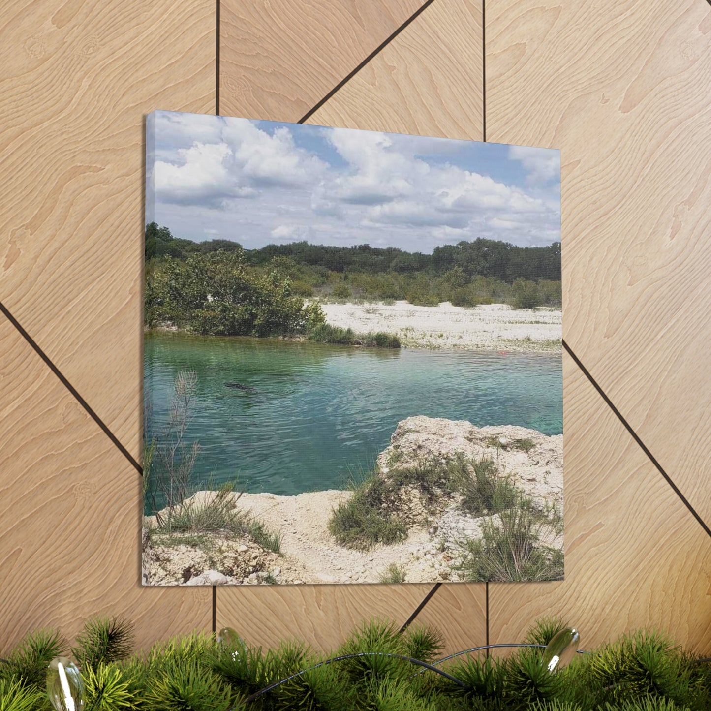 Canvas Gallery Wraps with Sunday By the Lake Signature Print