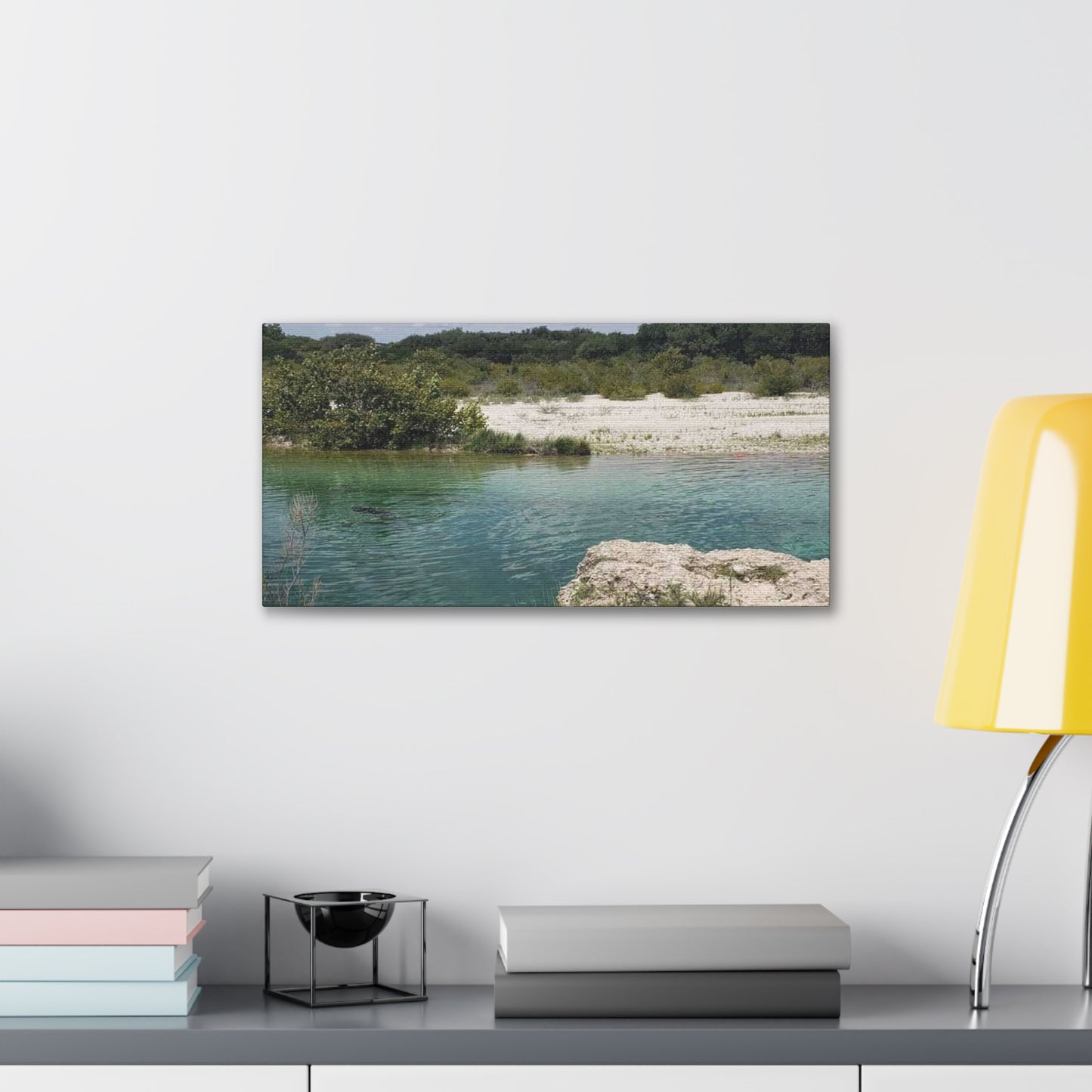 Canvas Gallery Wraps with Sunday By the Lake Signature Print