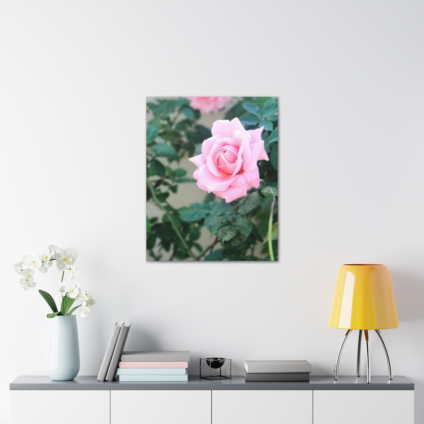 Focus on a Pink Rose | High Bloom Collection | Wall Art Print | Life By Ortavia