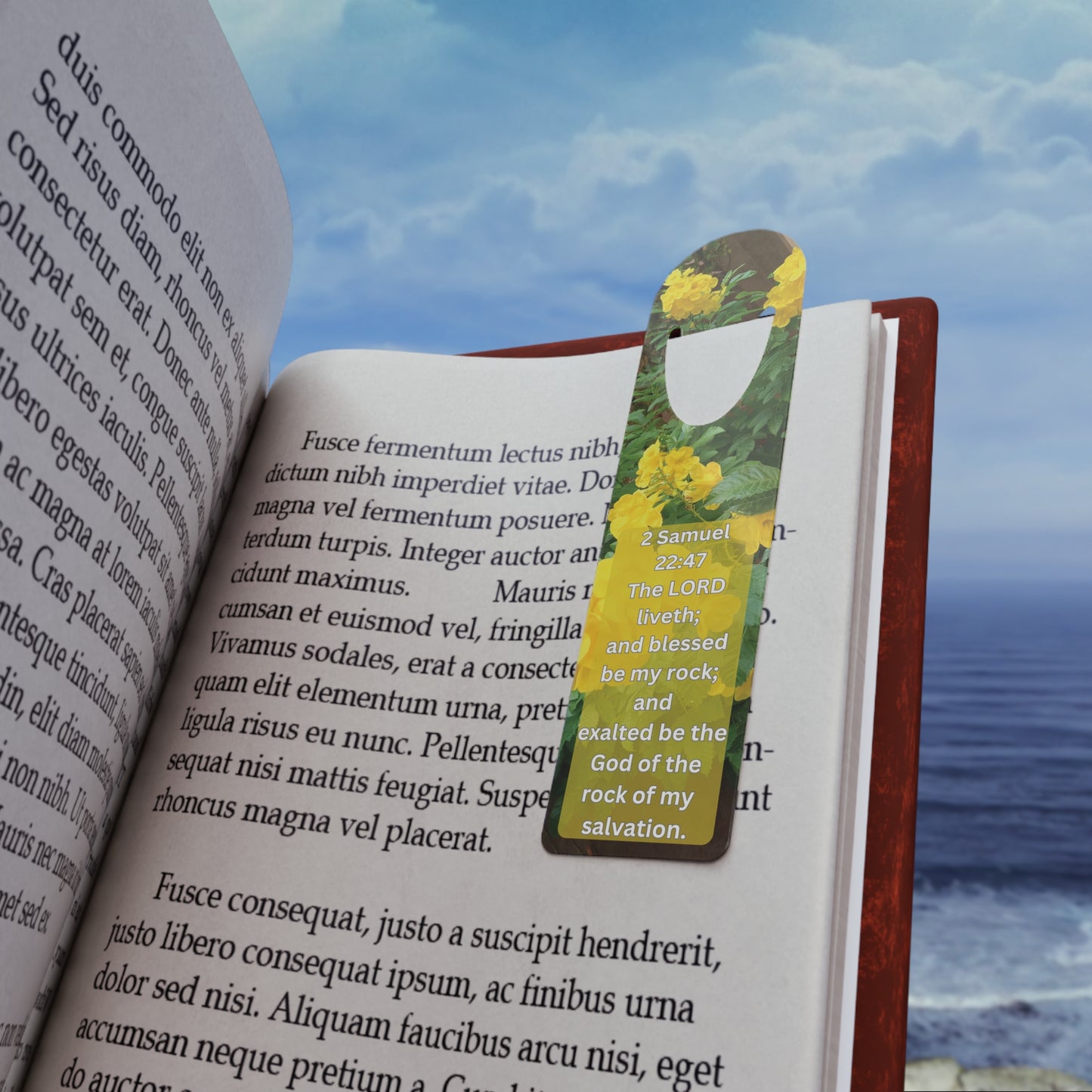 Golden Trumpet Flowers | Bookmark