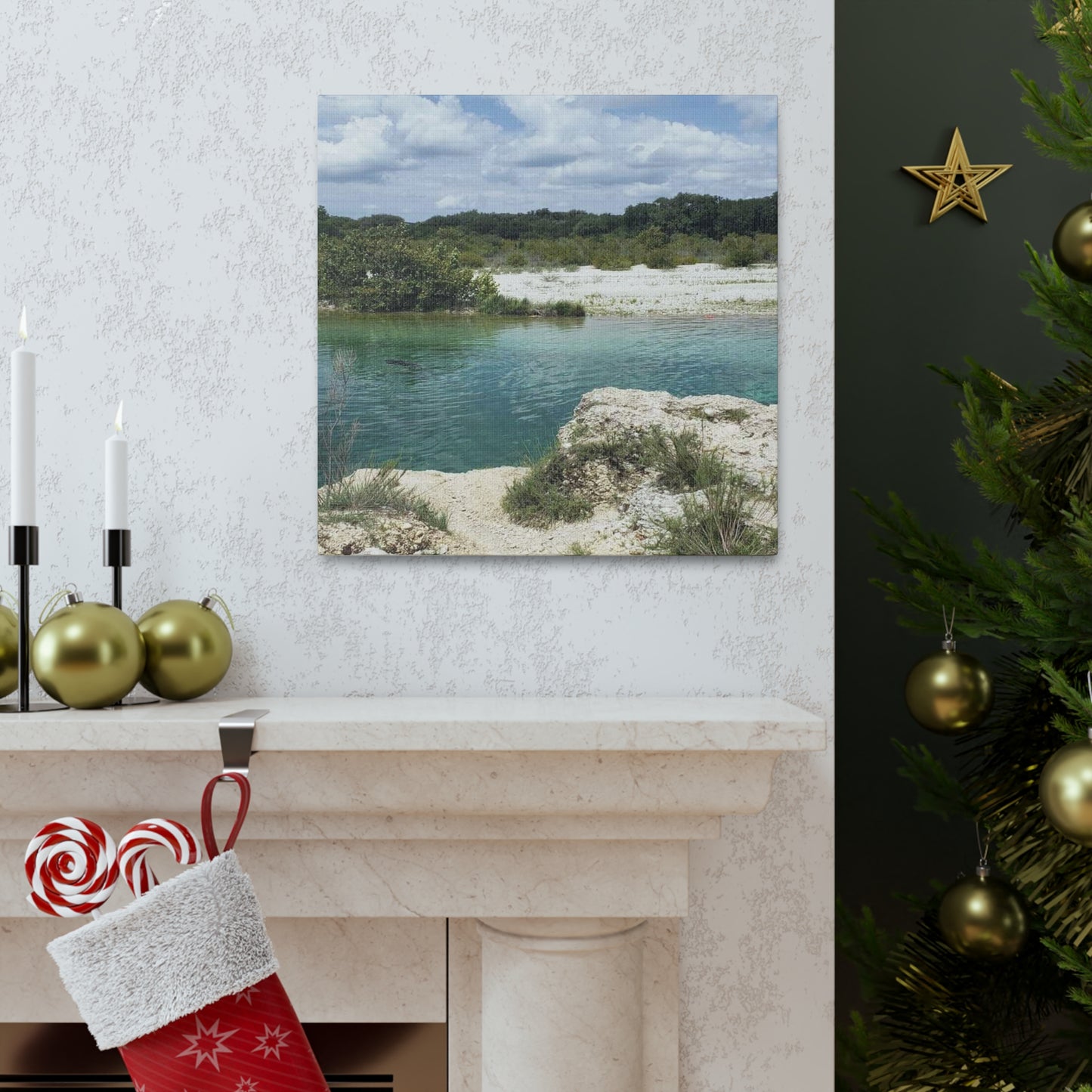 Canvas Gallery Wraps with Sunday By the Lake Signature Print