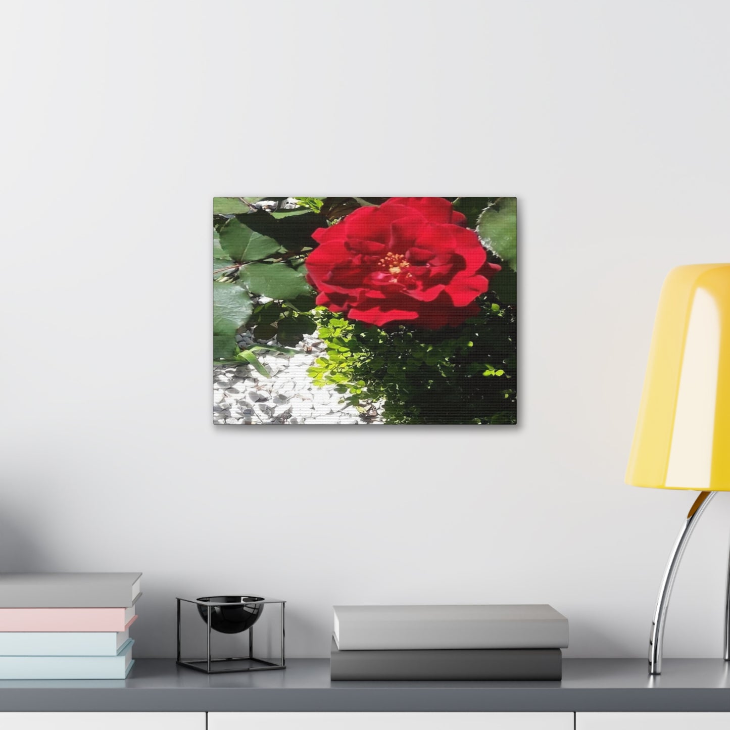 Europeana Red Rose | Wall Art Print | High Bloom Collection | Life By Ortavia
