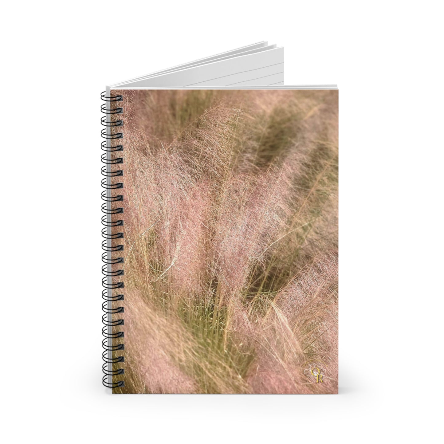 Purple Muhly | Spiral Notebook 118 pg Ruled | Life By Ortavia