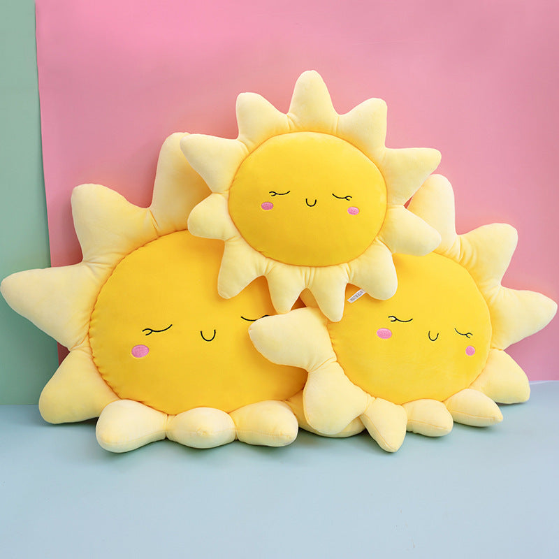 Sun Cloud Plush Pillow