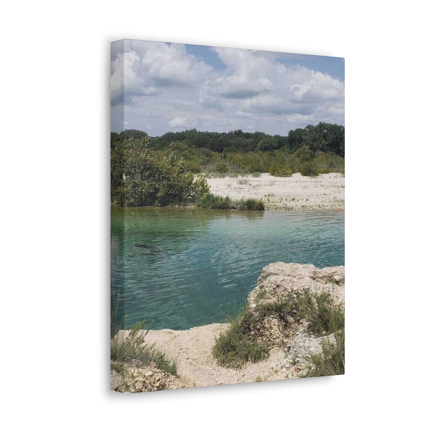 Canvas Gallery Wraps with Sunday By the Lake Signature Print