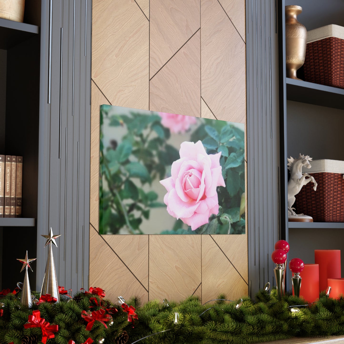 Focus on a Pink Rose | High Bloom Collection | Wall Art Print | Life By Ortavia