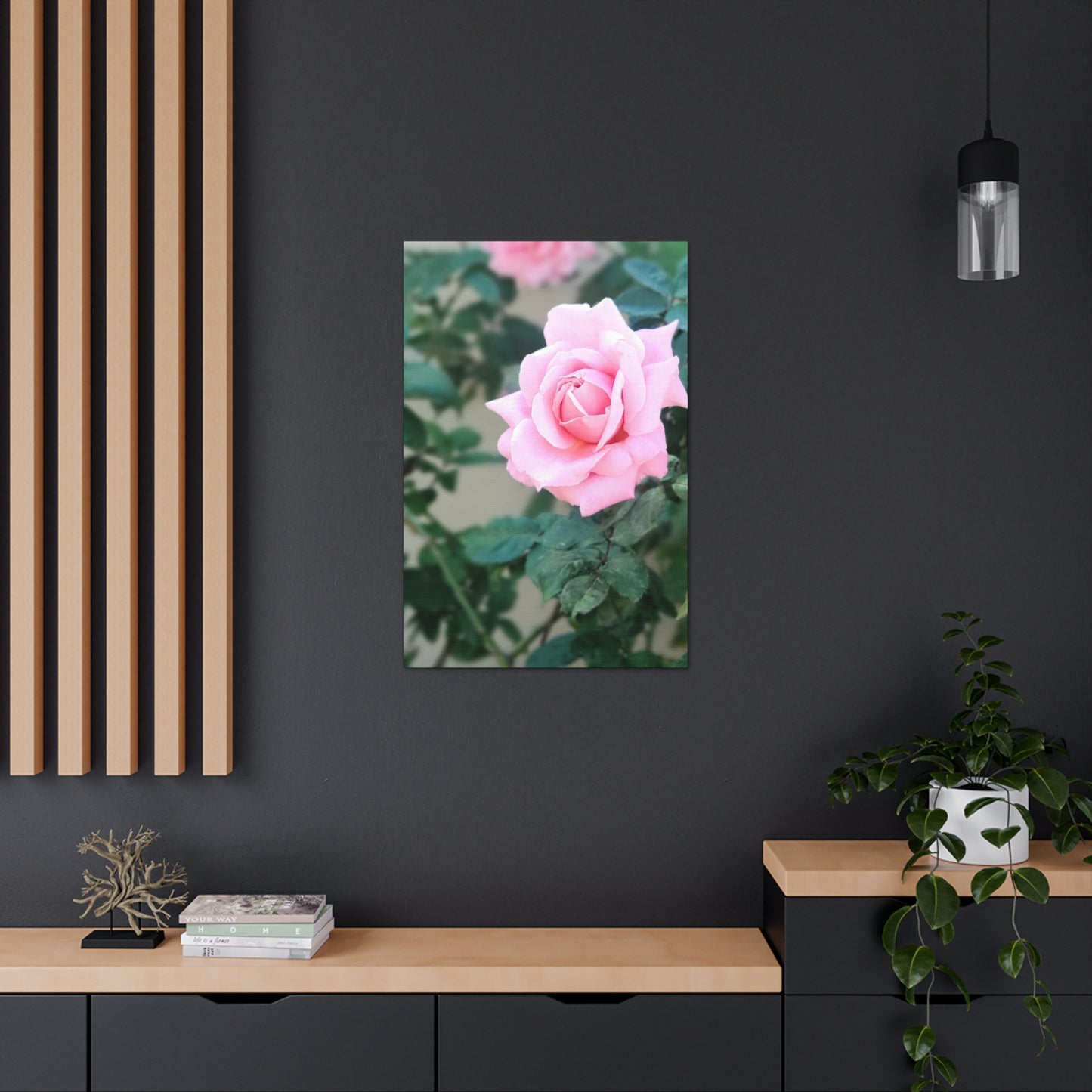Focus on a Pink Rose | High Bloom Collection | Wall Art Print | Life By Ortavia