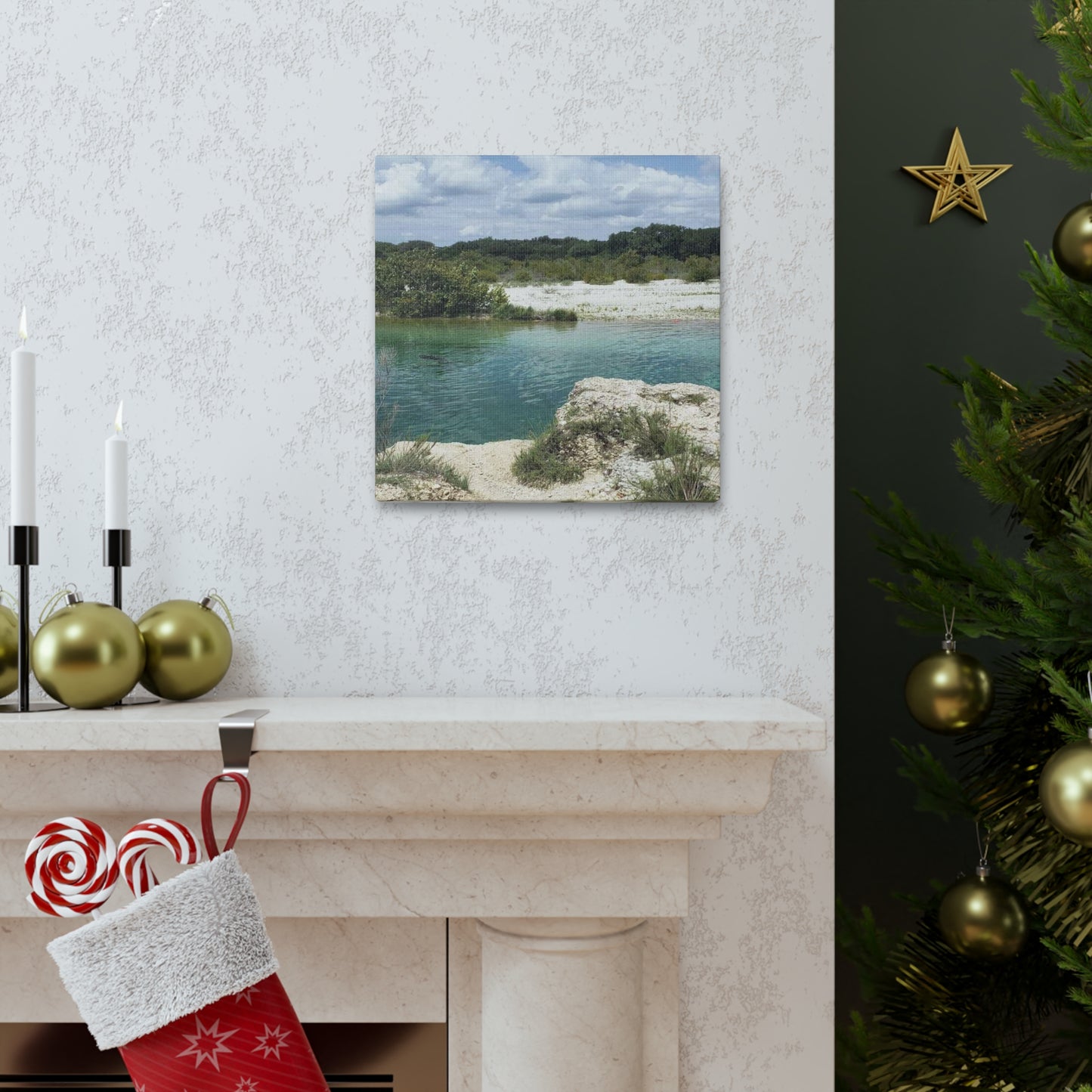 Canvas Gallery Wraps with Sunday By the Lake Signature Print