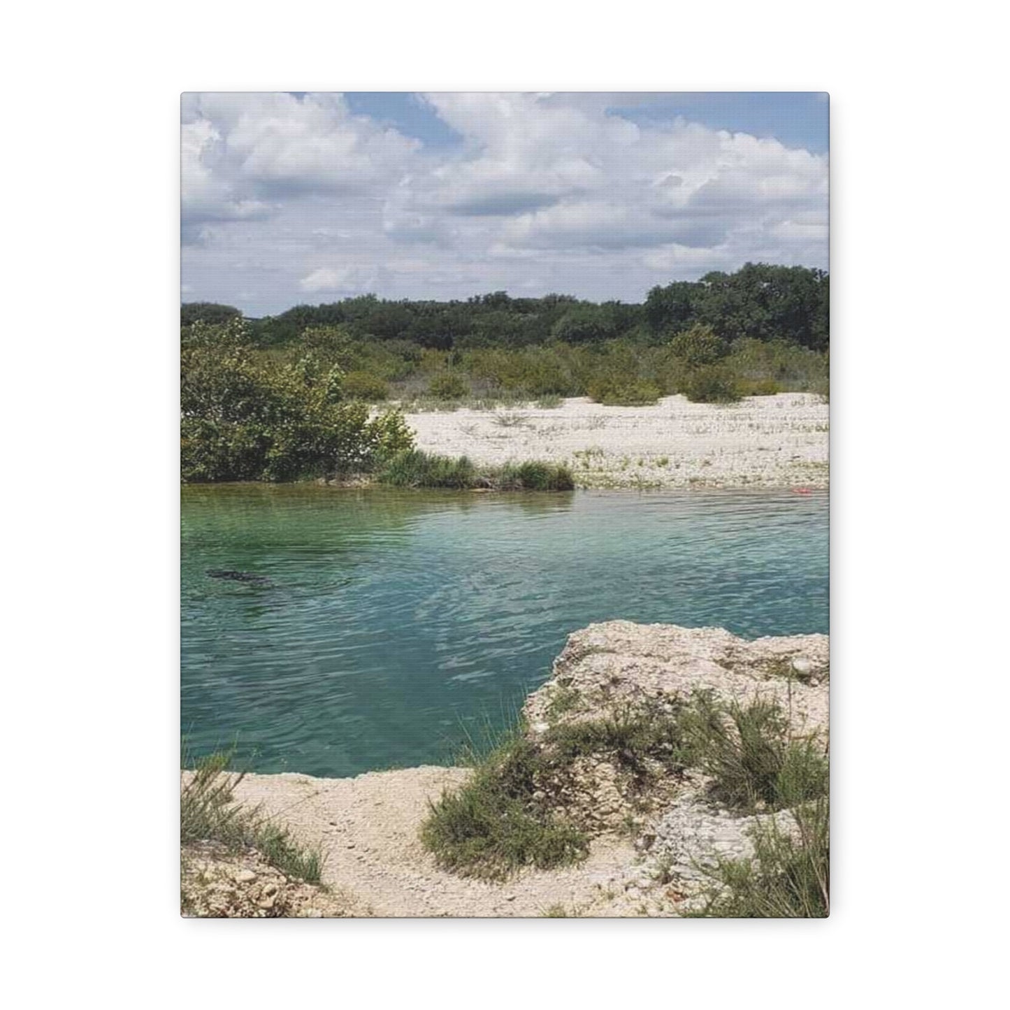 Canvas Gallery Wraps with Sunday By the Lake Signature Print