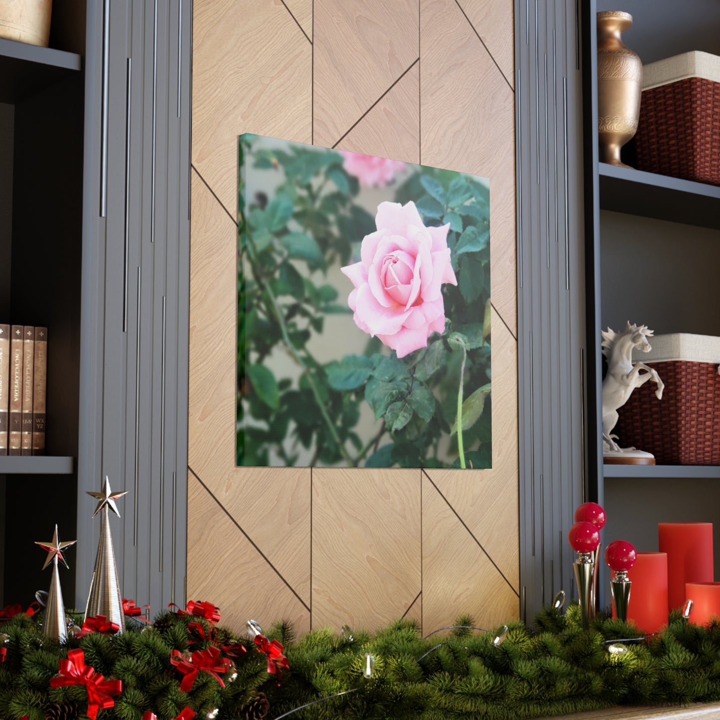Focus on a Pink Rose | High Bloom Collection | Wall Art Print | Life By Ortavia