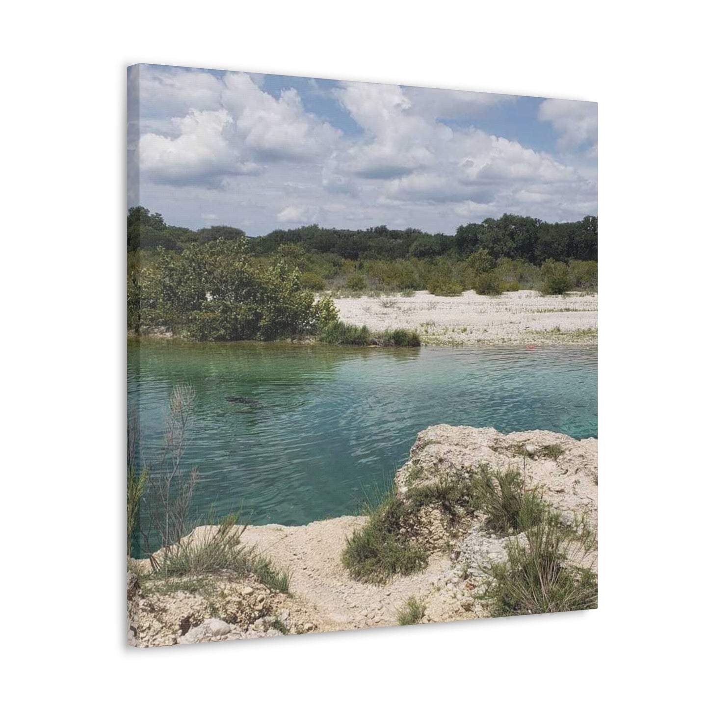 Canvas Gallery Wraps with Sunday By the Lake Signature Print