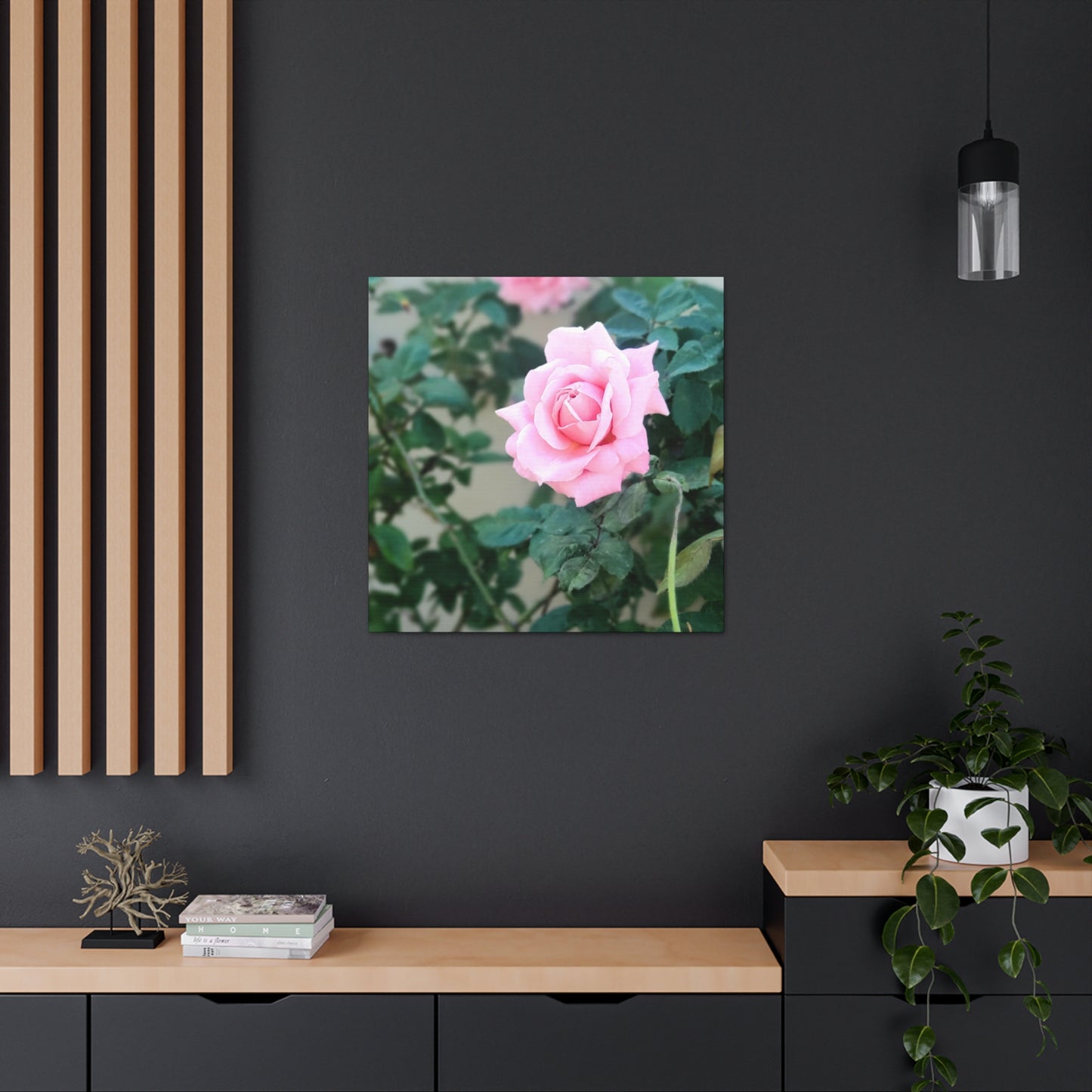 Focus on a Pink Rose | High Bloom Collection | Wall Art Print | Life By Ortavia