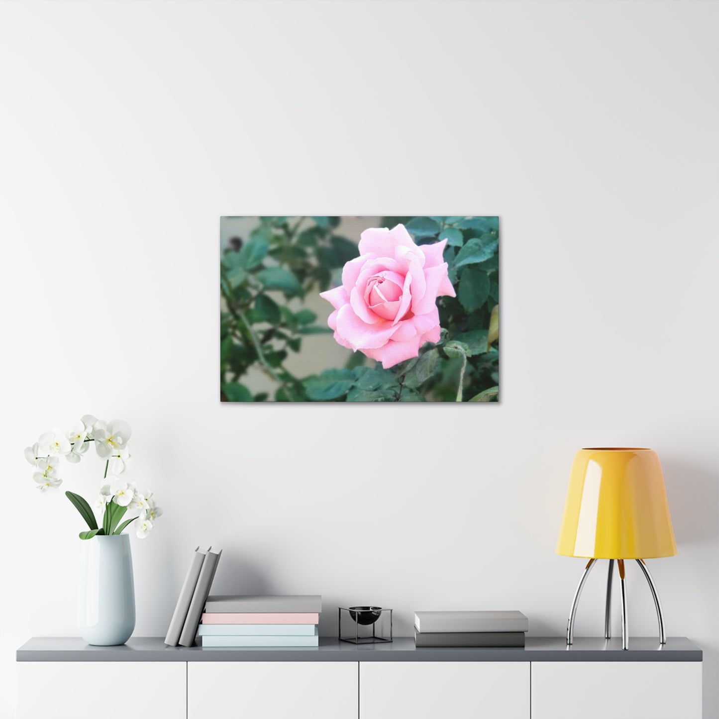 Focus on a Pink Rose | High Bloom Collection | Wall Art Print | Life By Ortavia