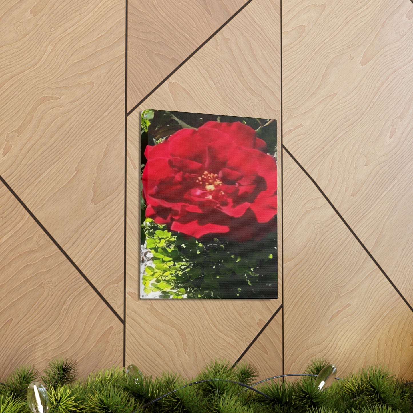 Europeana Red Rose | Wall Art Print | High Bloom Collection | Life By Ortavia