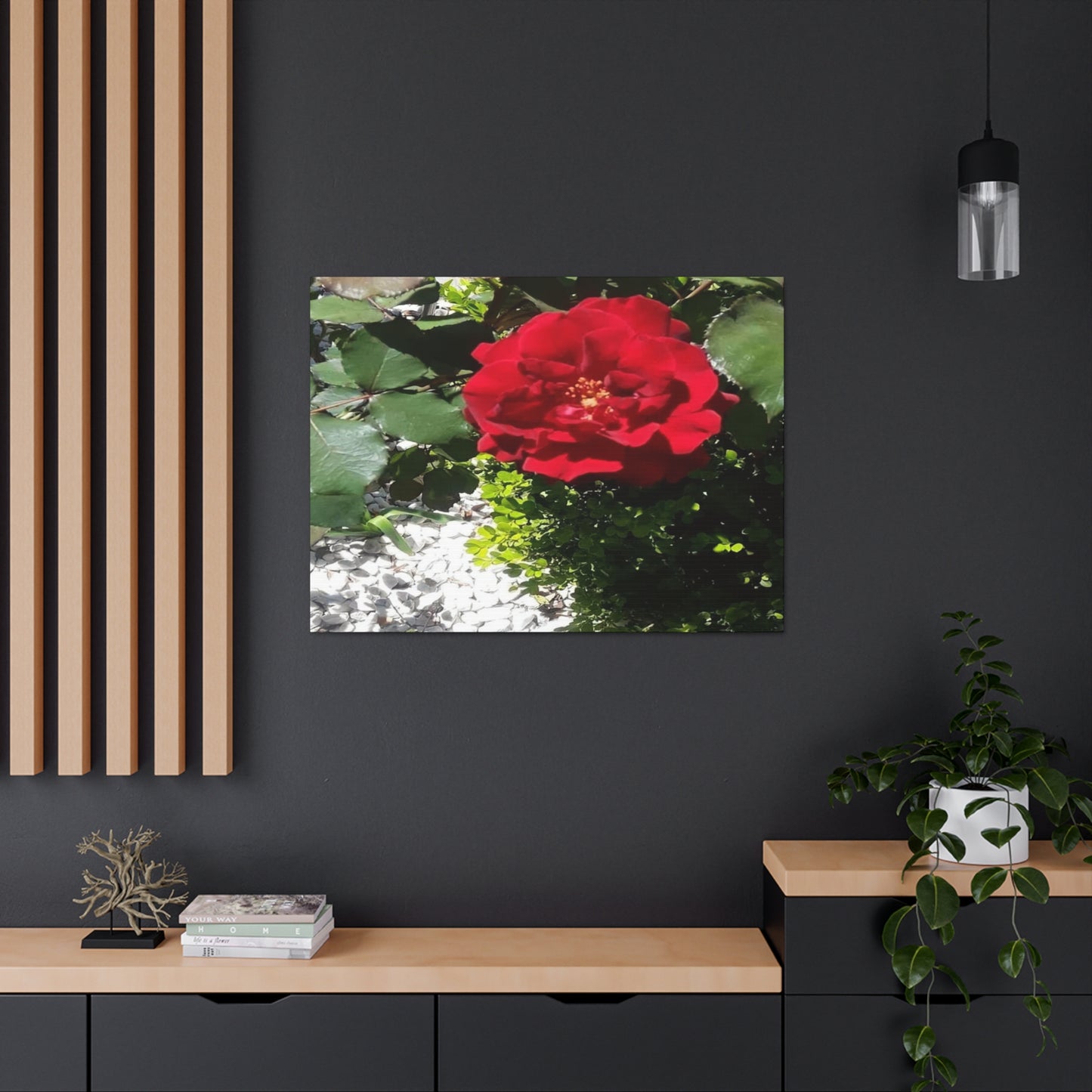 Europeana Red Rose | Wall Art Print | High Bloom Collection | Life By Ortavia