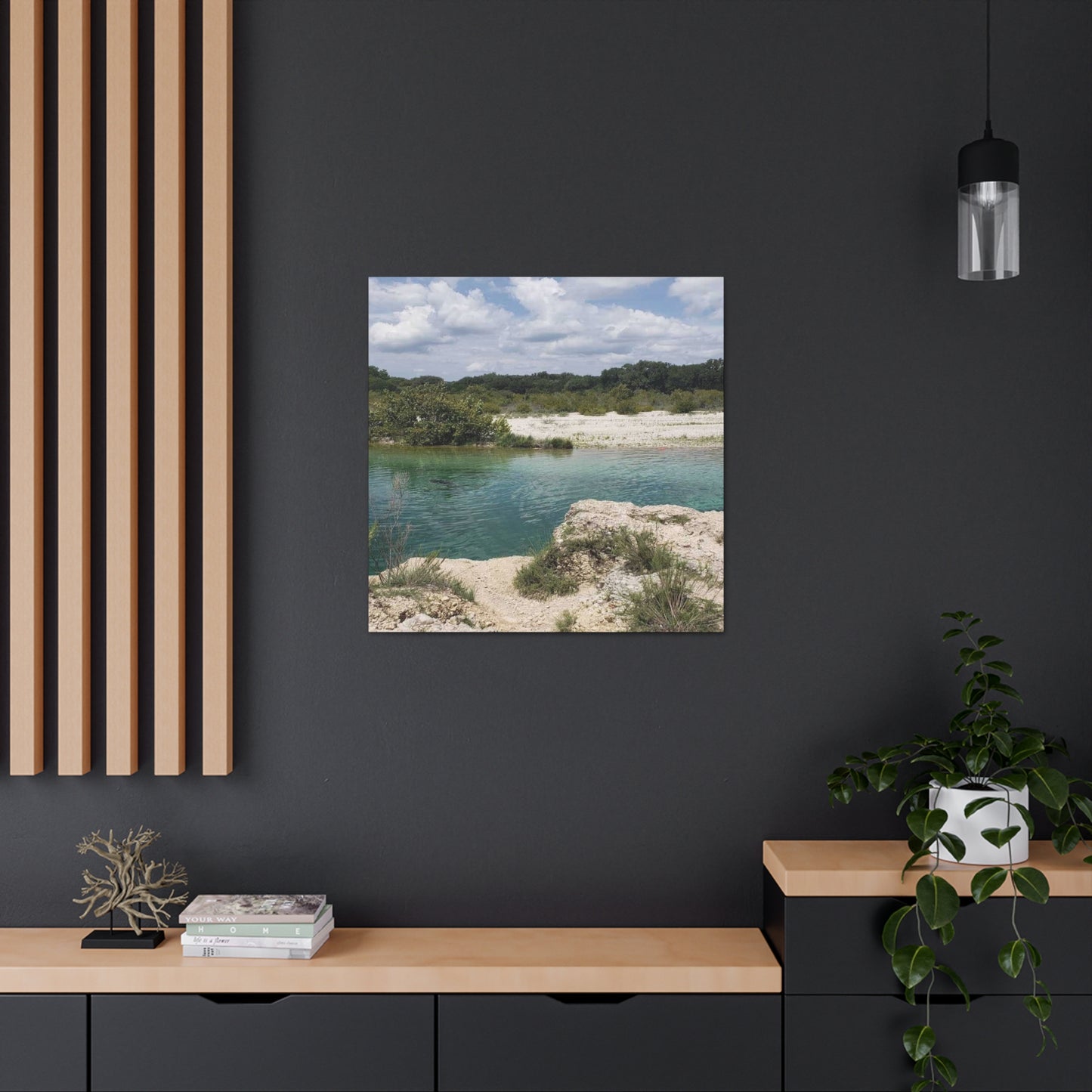 Canvas Gallery Wraps with Sunday By the Lake Signature Print