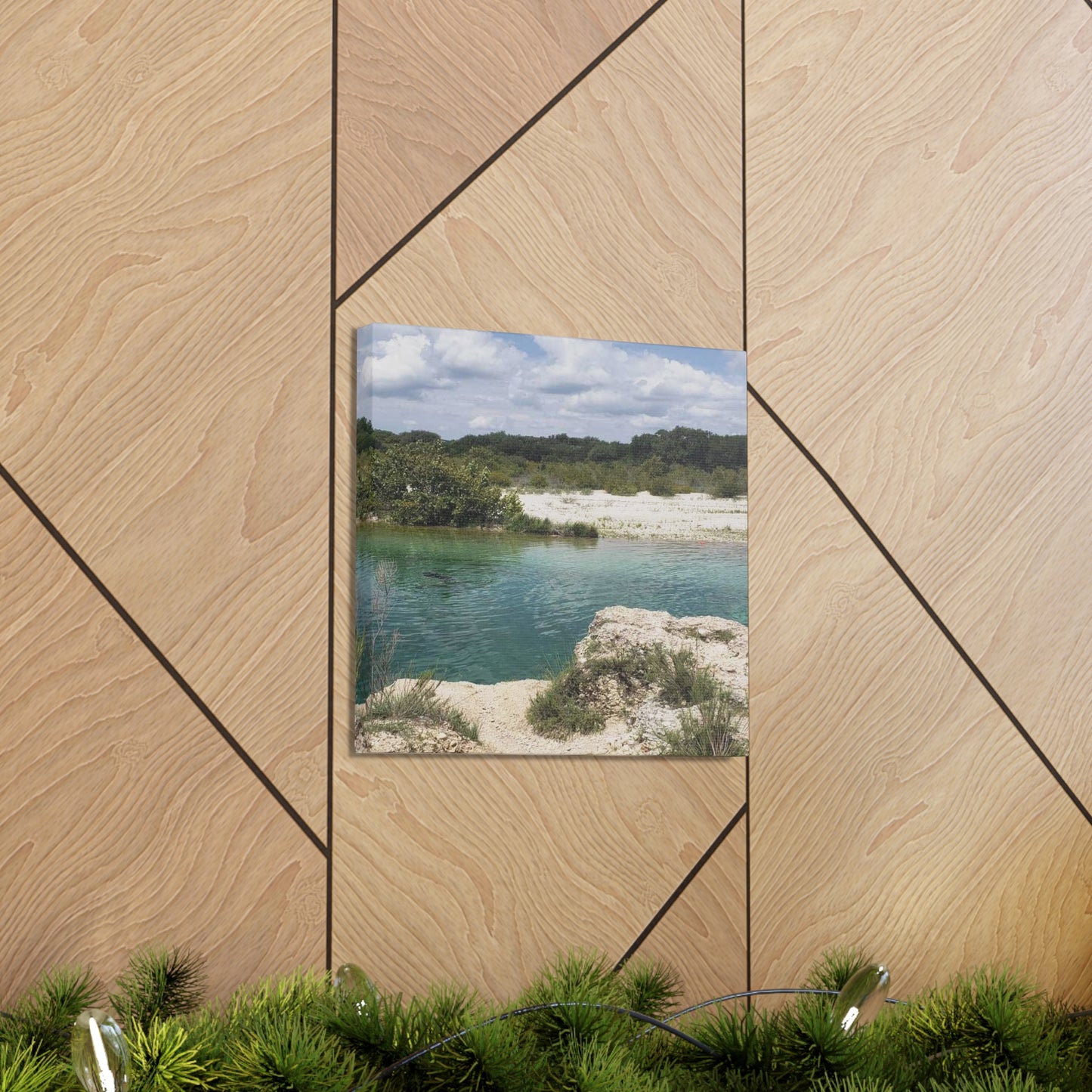 Canvas Gallery Wraps with Sunday By the Lake Signature Print