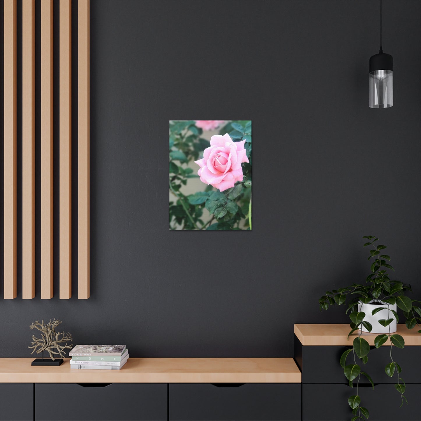 Focus on a Pink Rose | High Bloom Collection | Wall Art Print | Life By Ortavia