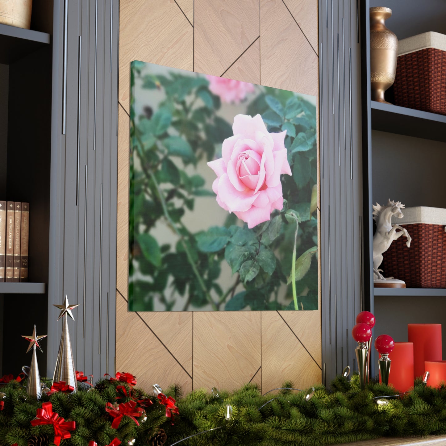 Focus on a Pink Rose | High Bloom Collection | Wall Art Print | Life By Ortavia