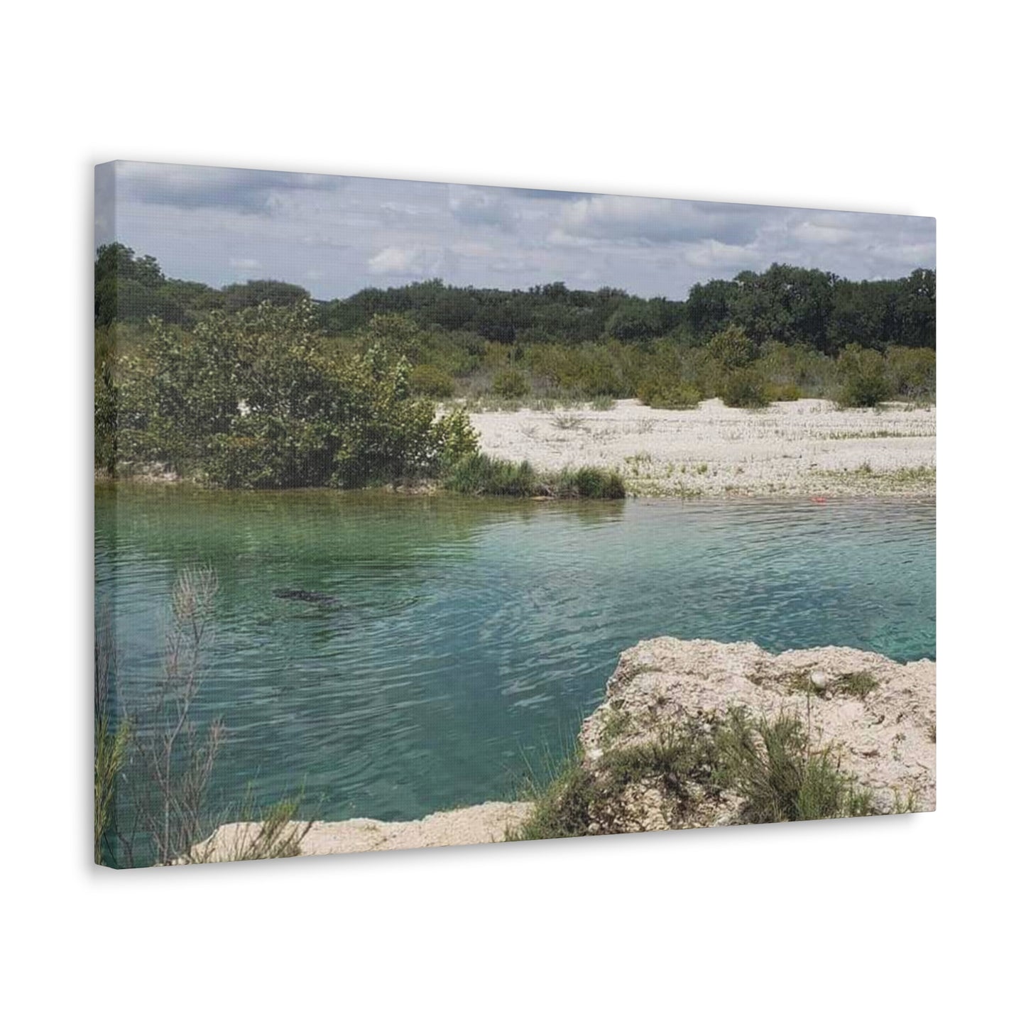 Canvas Gallery Wraps with Sunday By the Lake Signature Print