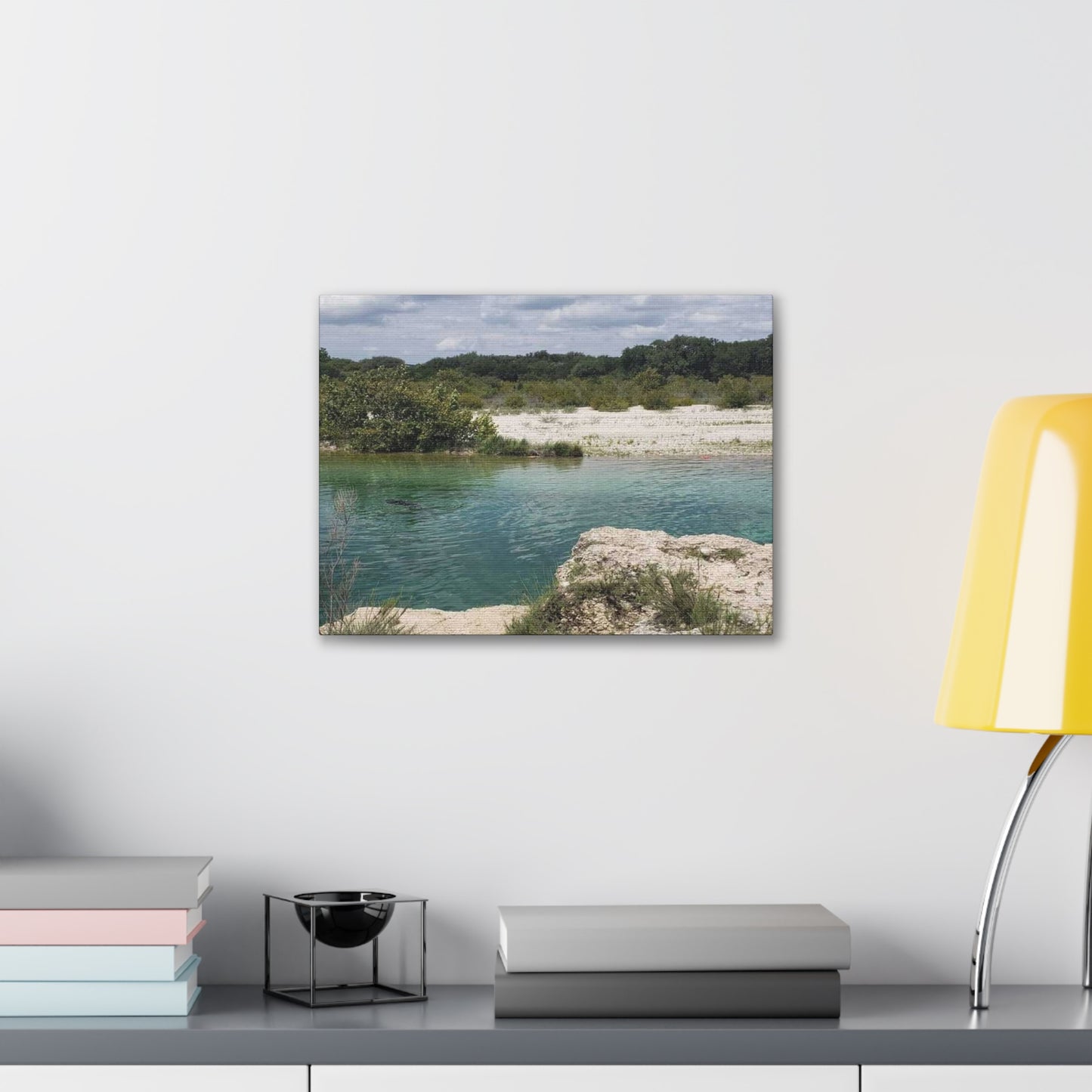 Canvas Gallery Wraps with Sunday By the Lake Signature Print