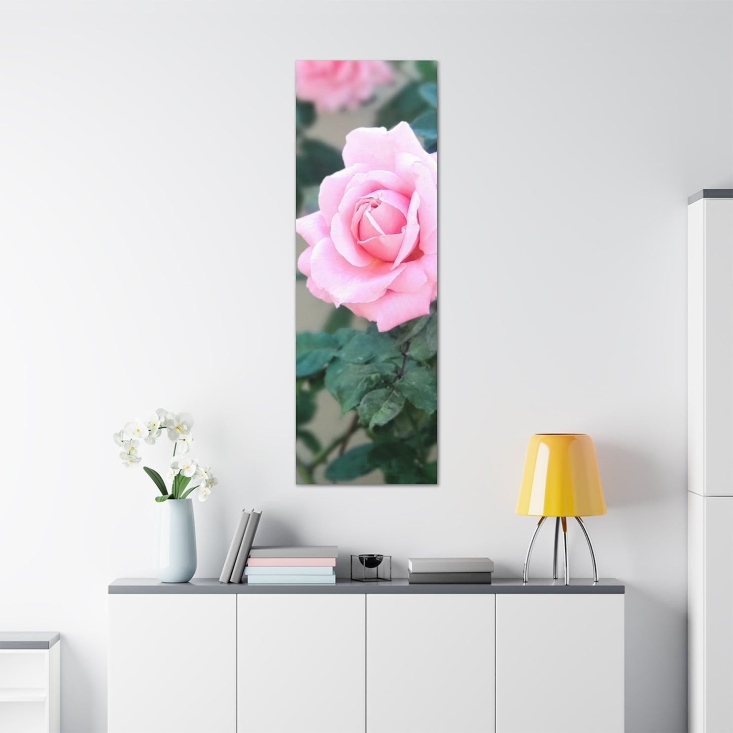Focus on a Pink Rose | High Bloom Collection | Wall Art Print | Life By Ortavia