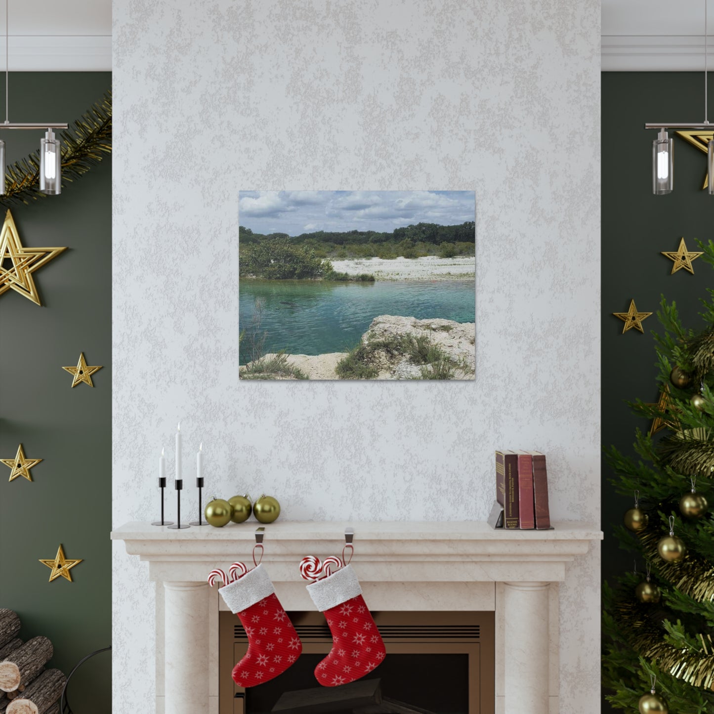 Canvas Gallery Wraps with Sunday By the Lake Signature Print