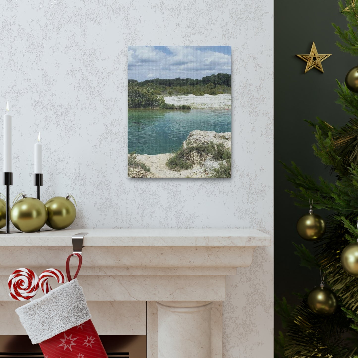 Canvas Gallery Wraps with Sunday By the Lake Signature Print