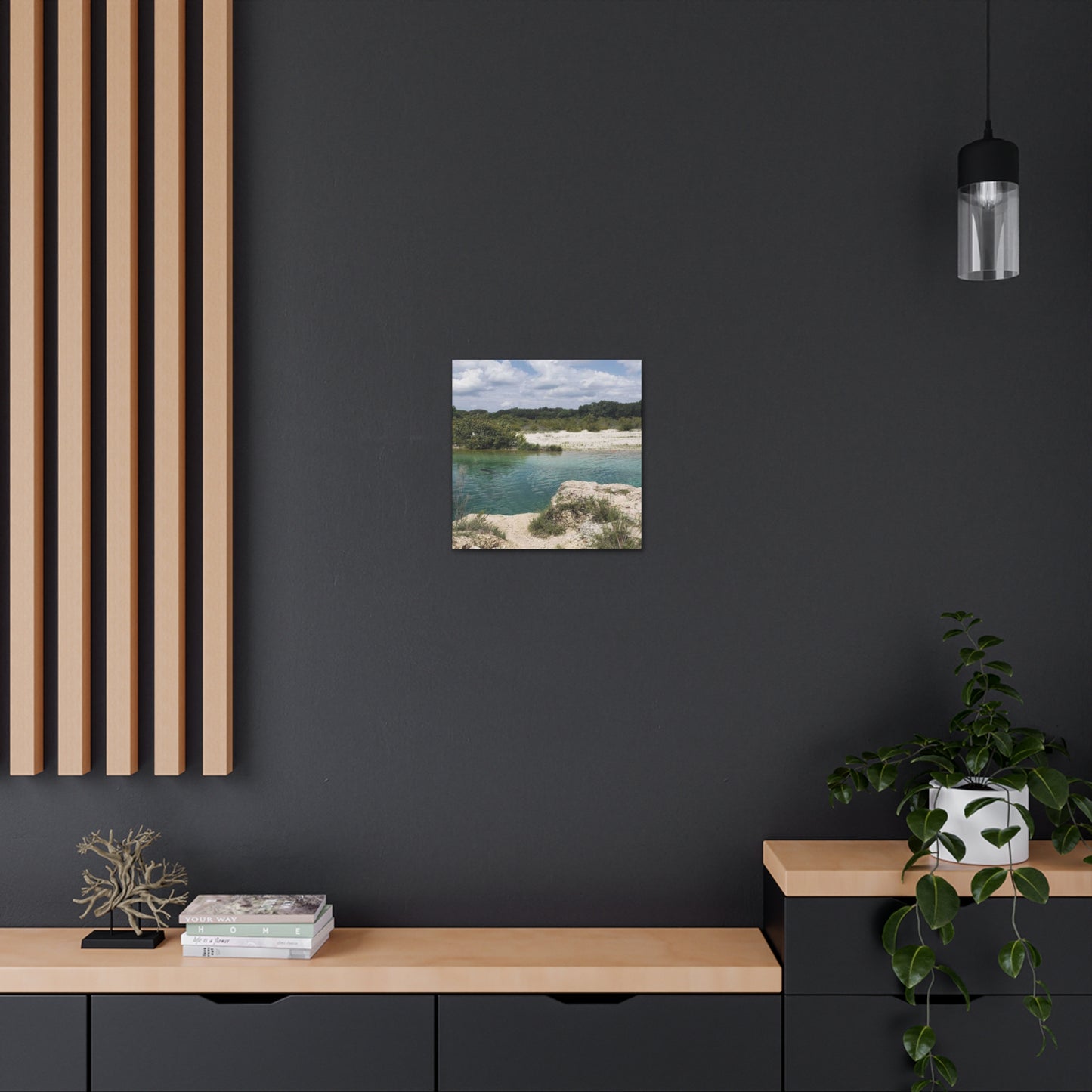 Canvas Gallery Wraps with Sunday By the Lake Signature Print