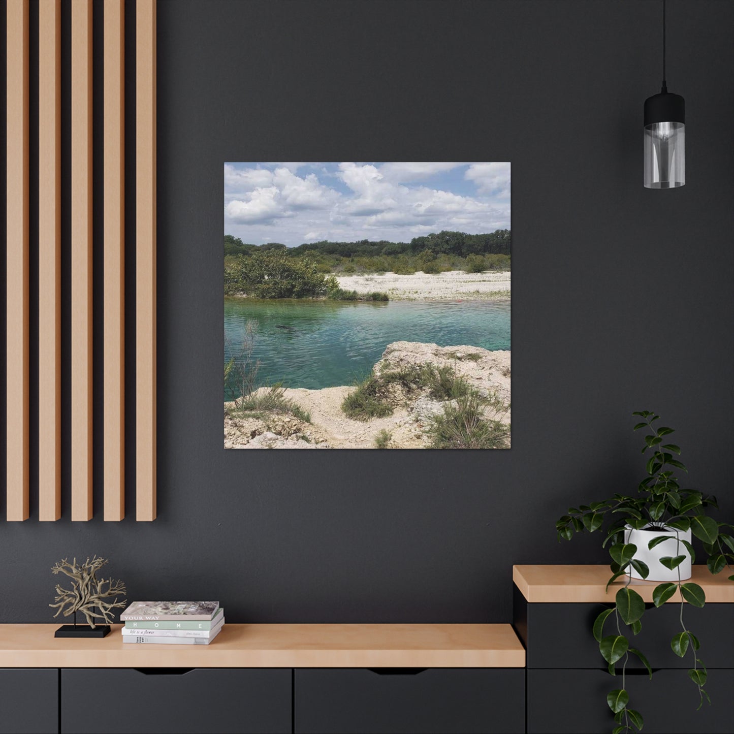 Canvas Gallery Wraps with Sunday By the Lake Signature Print