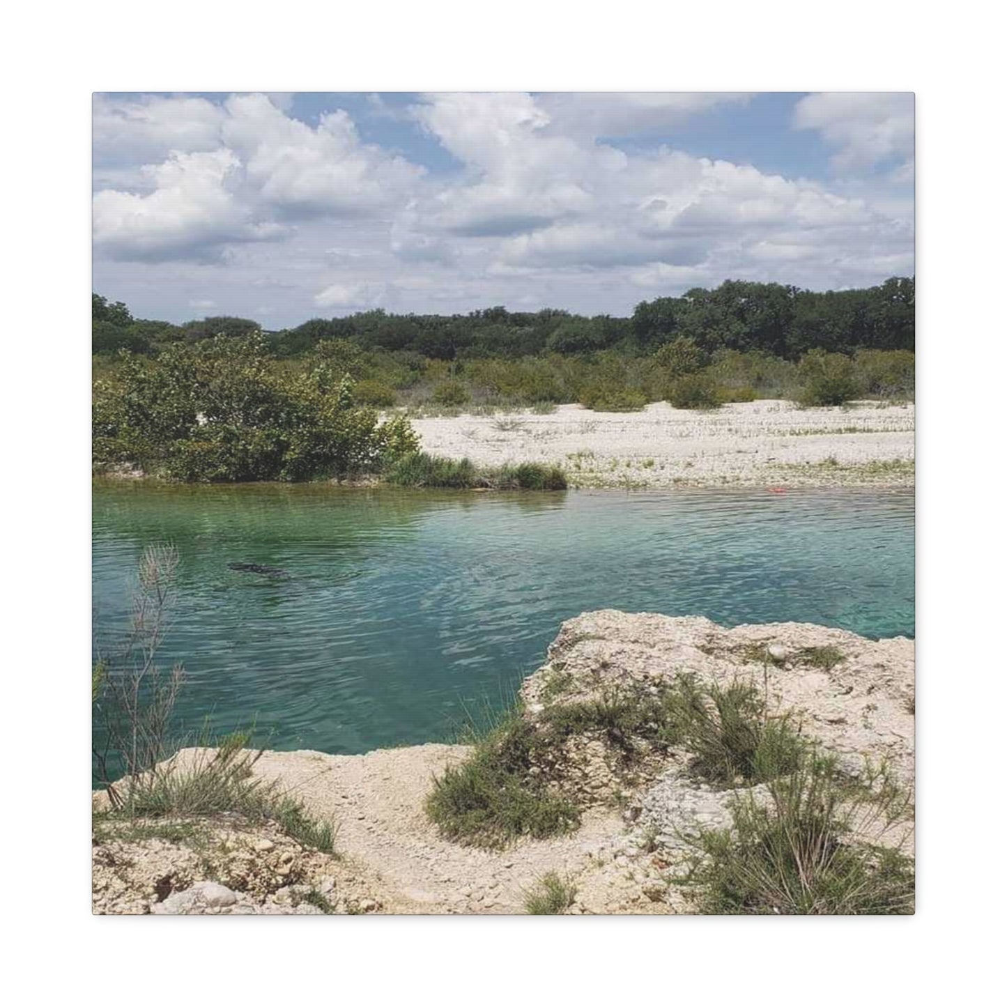Canvas Gallery Wraps with Sunday By the Lake Signature Print