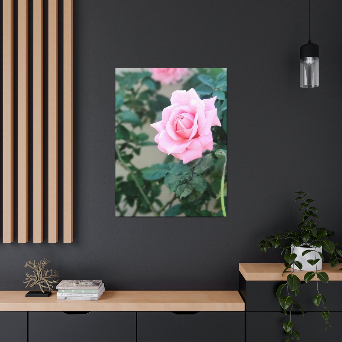 Focus on a Pink Rose | High Bloom Collection | Wall Art Print | Life By Ortavia