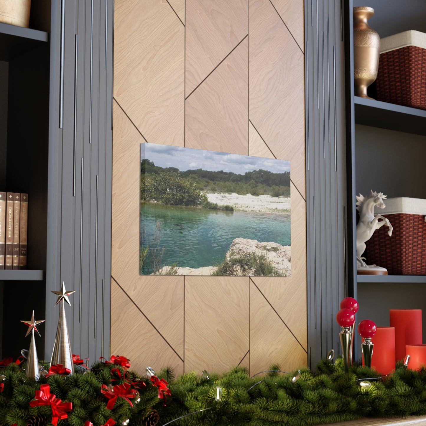 Canvas Gallery Wraps with Sunday By the Lake Signature Print