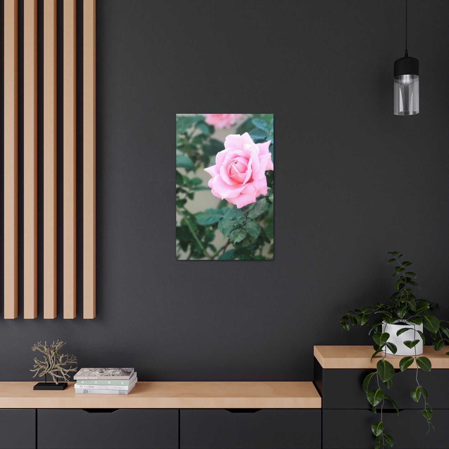Focus on a Pink Rose | High Bloom Collection | Wall Art Print | Life By Ortavia