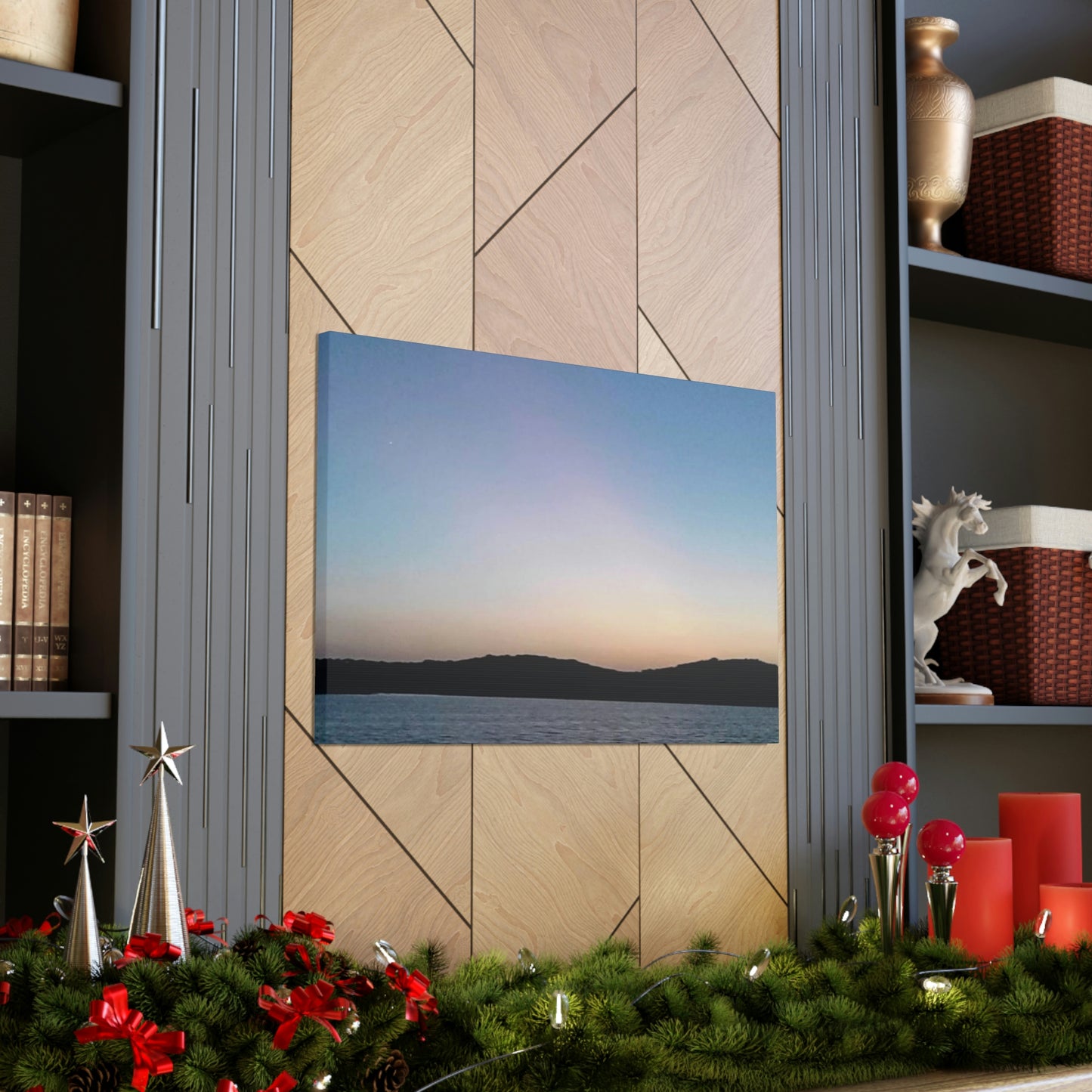 Art Prints & Wall Art, Canvas Gallery Wraps with Night At the Lake Signature Art Print