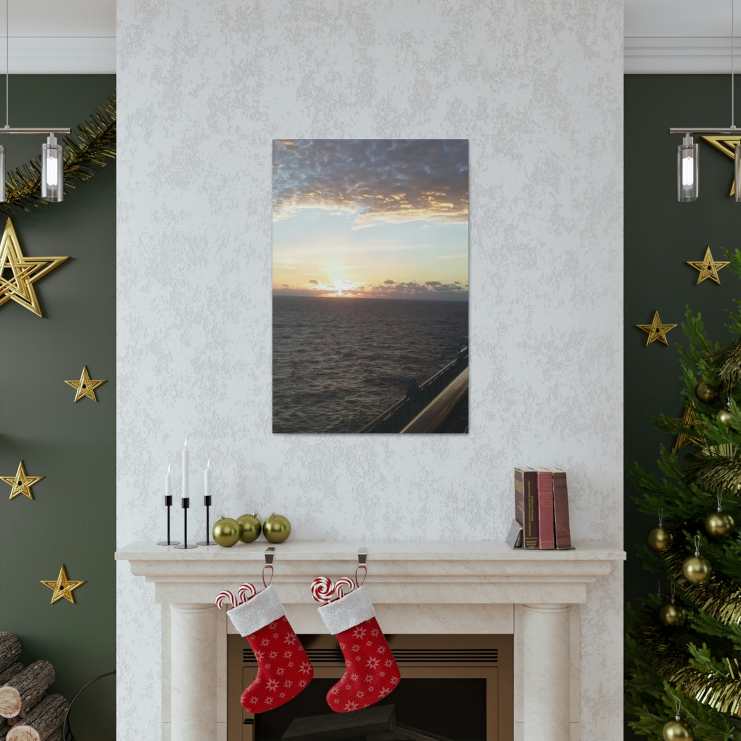Sunrise In the Gulf of Mexico | Heavens Collection | Wall Art Print | Life By Ortavia