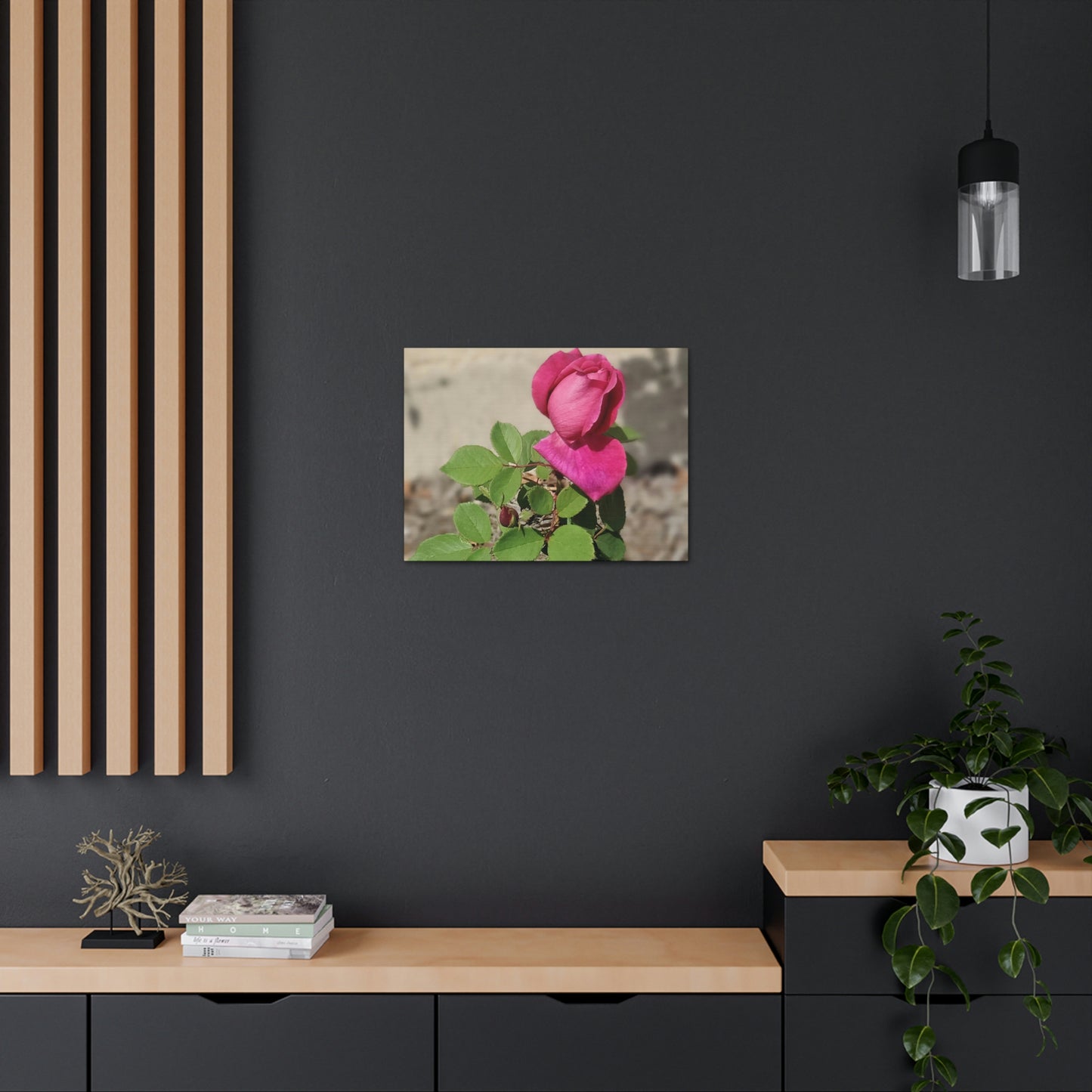 Dear Pink Rosa | High Bloom Collection | Canvas | Life By Ortavia