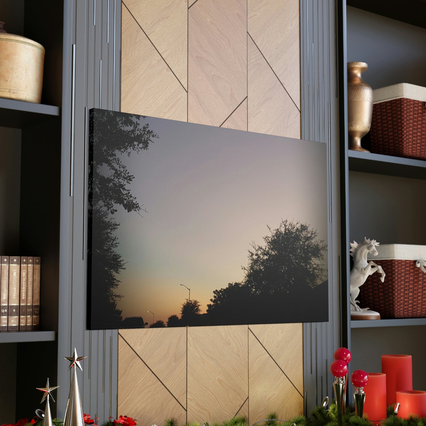 Rainbow Sunset | Wall Art Canvas | Heavens Collection | Life By Ortavia