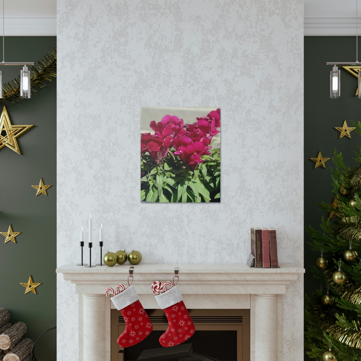 Magenta Snapdragon | Wall Art Canvas | High Bloom Collection | Life By Ortavia