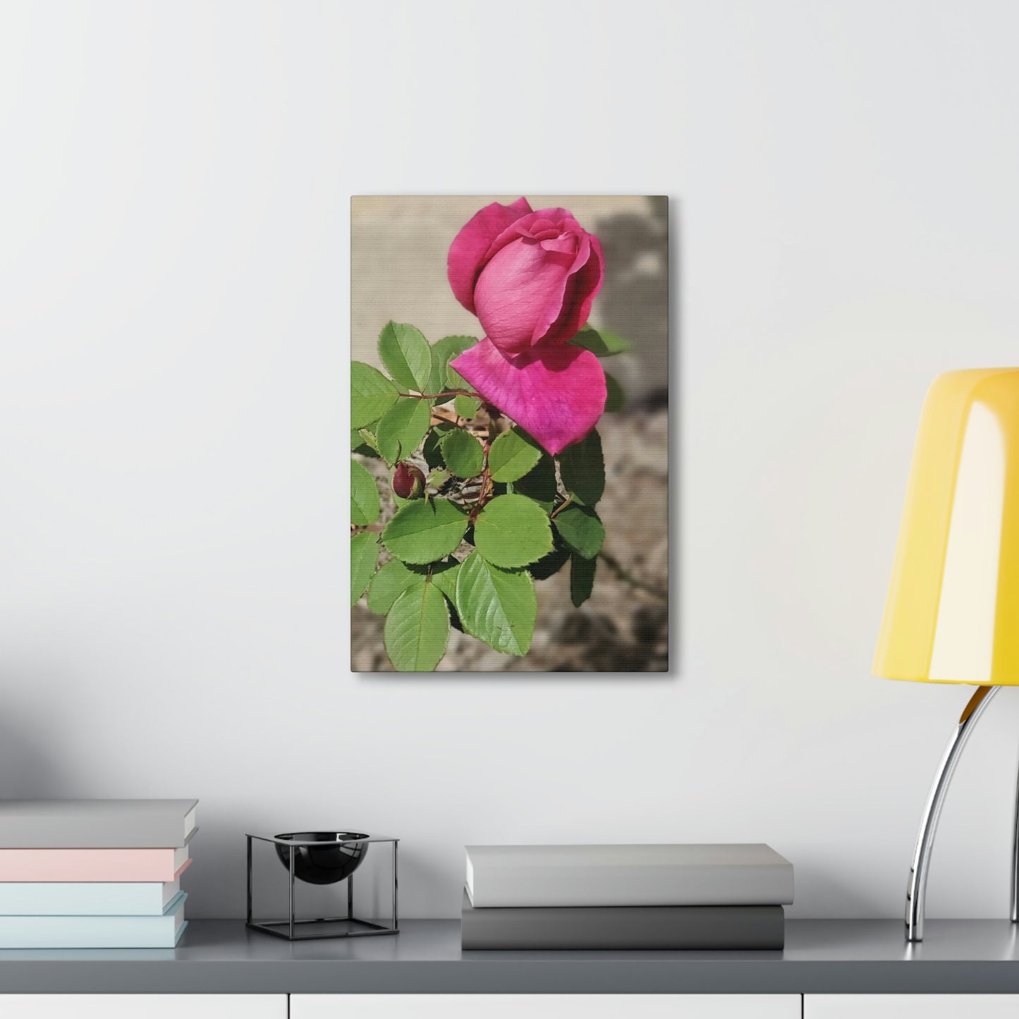 Dear Pink Rosa | High Bloom Collection | Canvas | Life By Ortavia