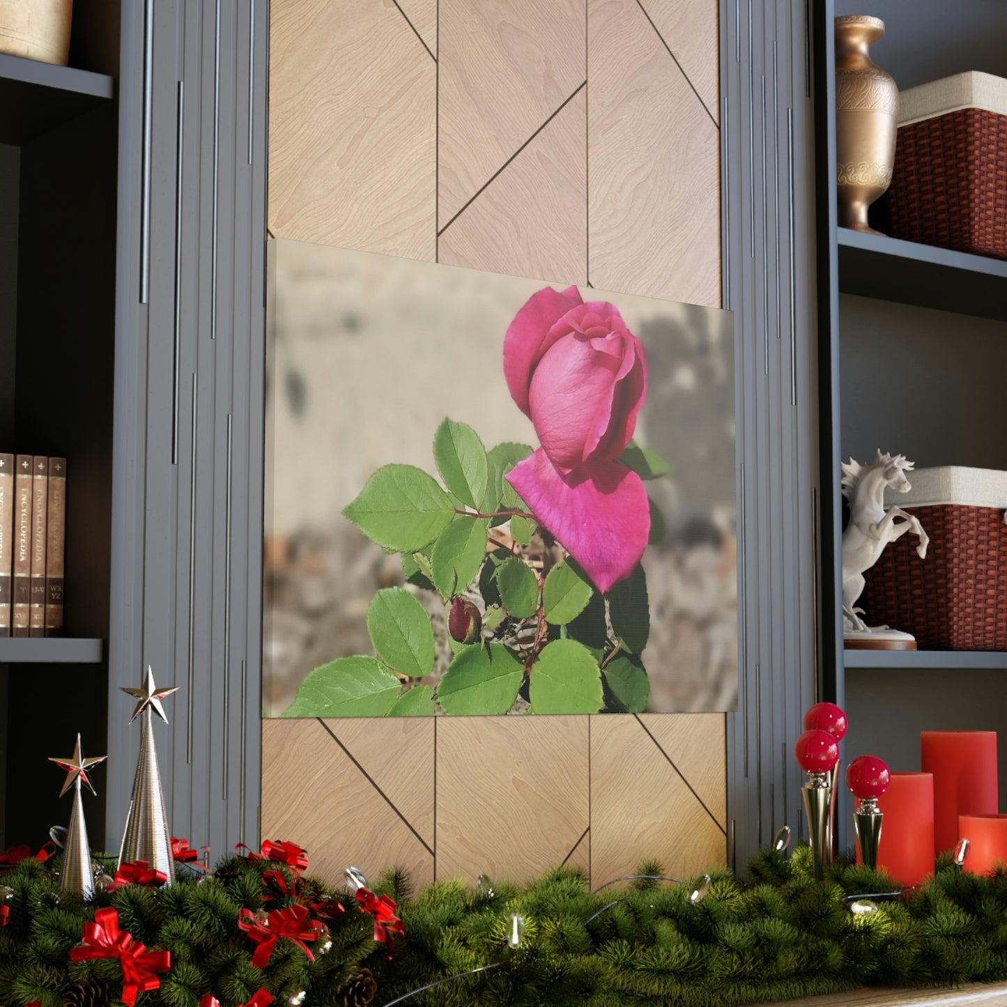 Dear Pink Rosa | High Bloom Collection | Canvas | Life By Ortavia