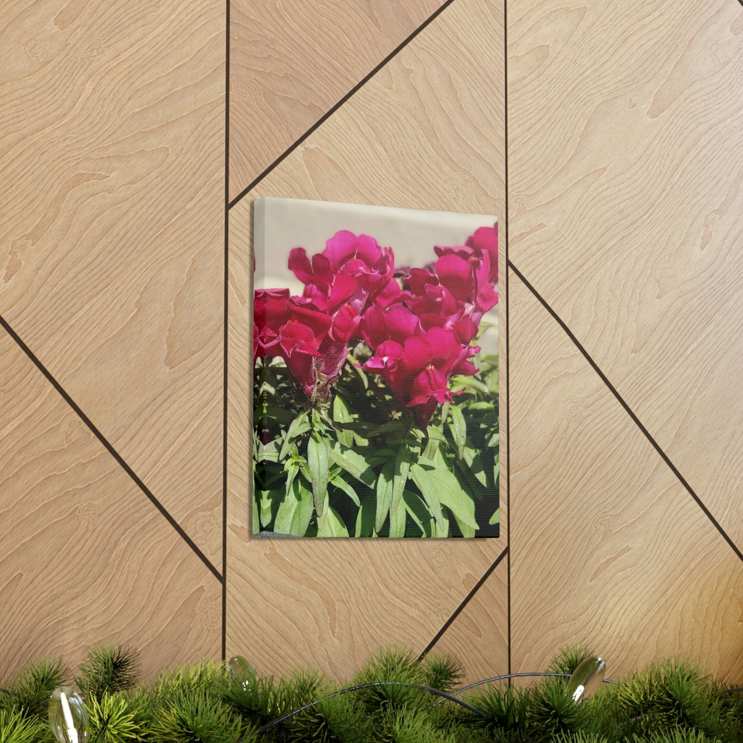 Magenta Snapdragon | Wall Art Canvas | High Bloom Collection | Life By Ortavia