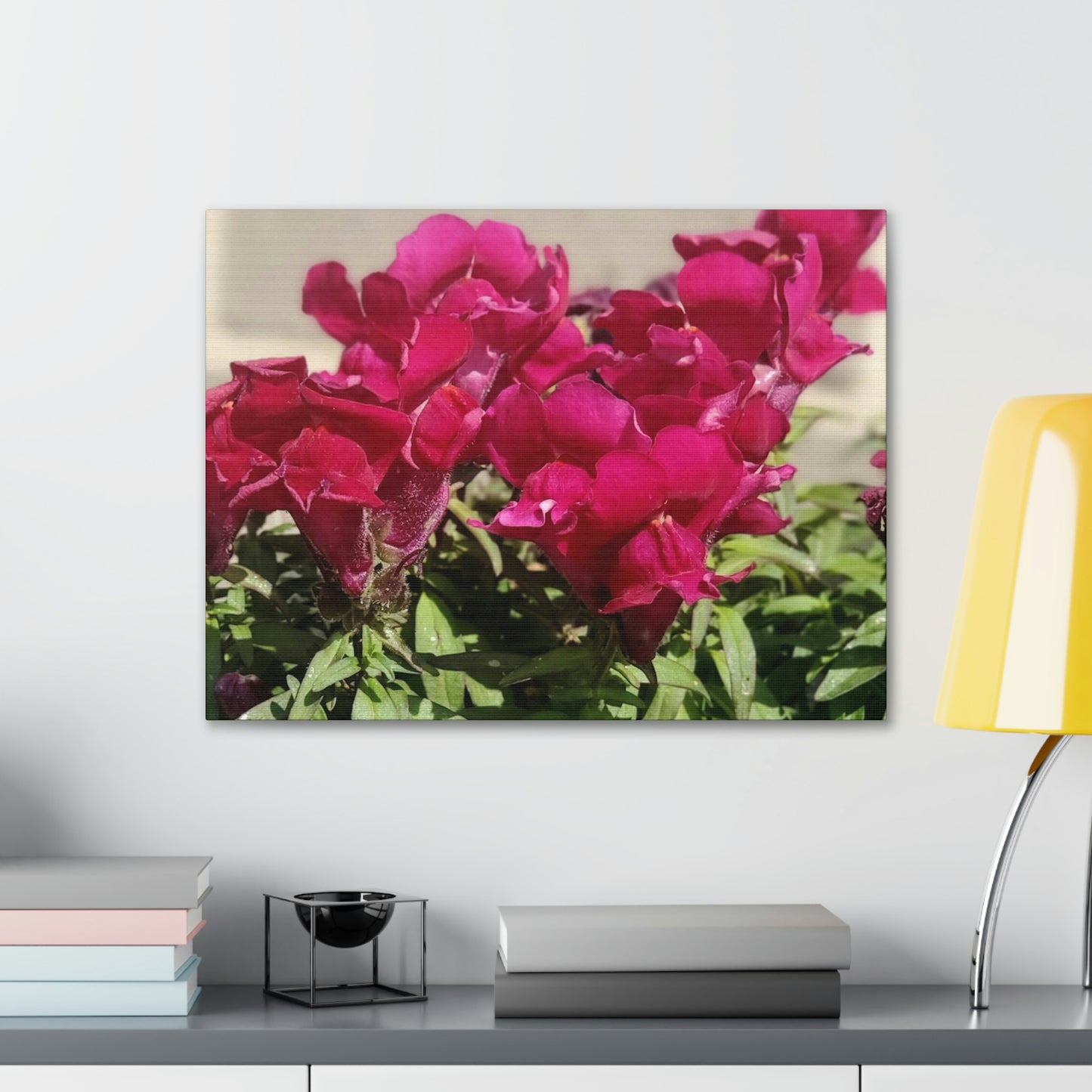 Magenta Snapdragon | Wall Art Canvas | High Bloom Collection | Life By Ortavia