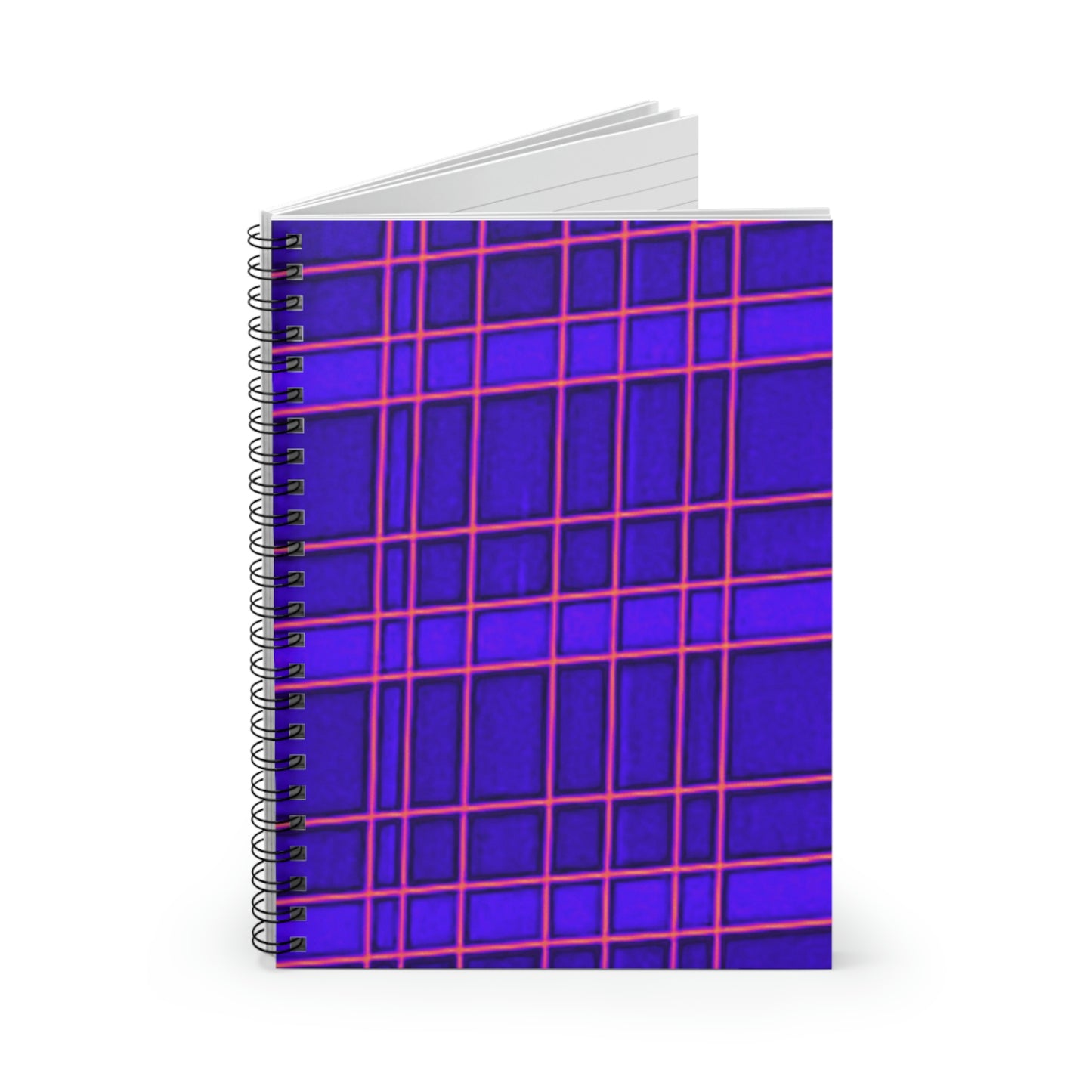 Purple/Pink | Spiral Notebook 118 pg Ruled | Vintage Window Collection | Life By Ortavia