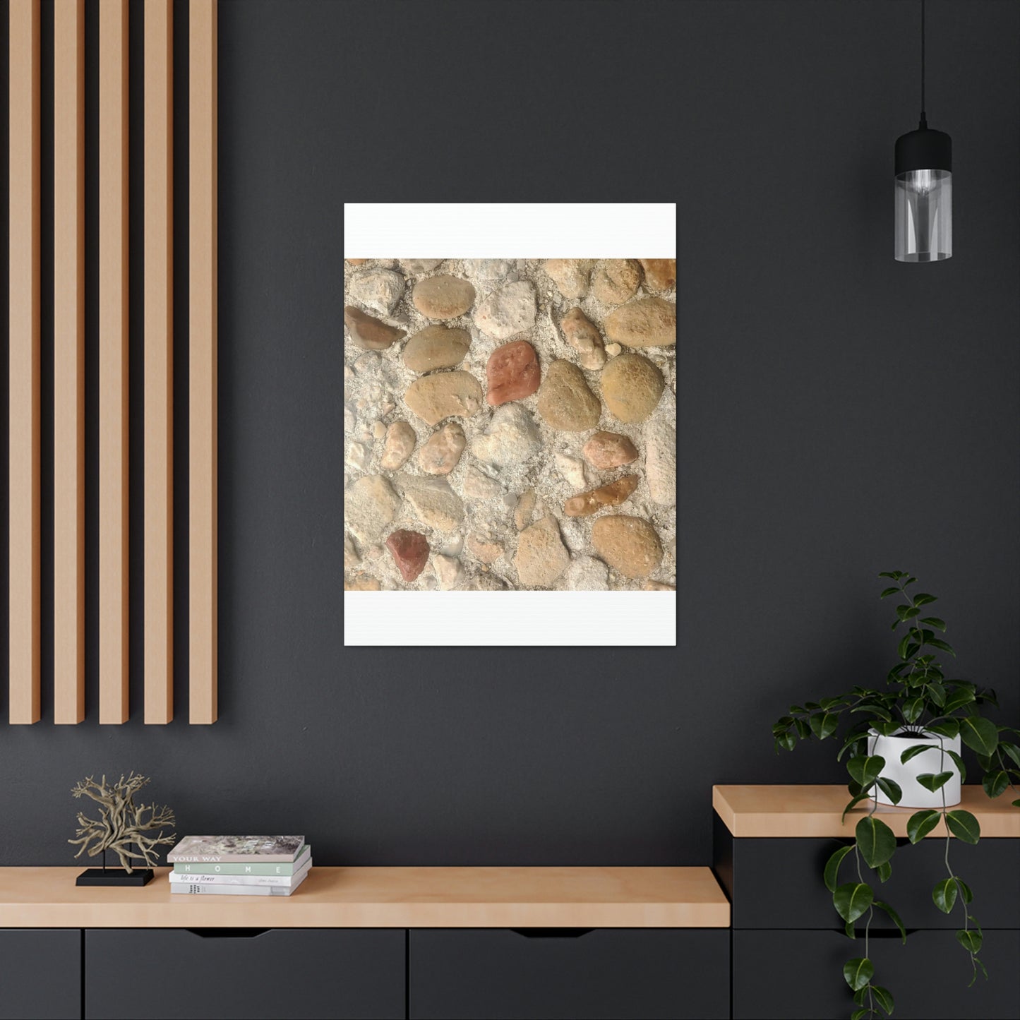 Big Gravel Sidewalk | Wall Art Print | Urban Geographic Collection | Life By Ortavia