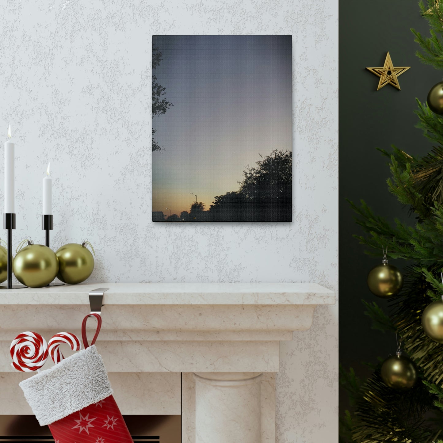 Rainbow Sunset | Wall Art Canvas | Heavens Collection | Life By Ortavia