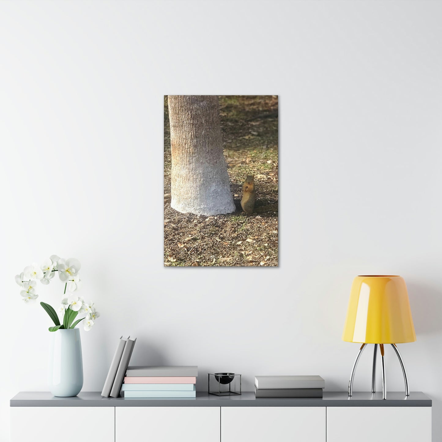 Squirrel and A Nut | Wall Art Print | Urban Geographic Collection | Life By Ortavia