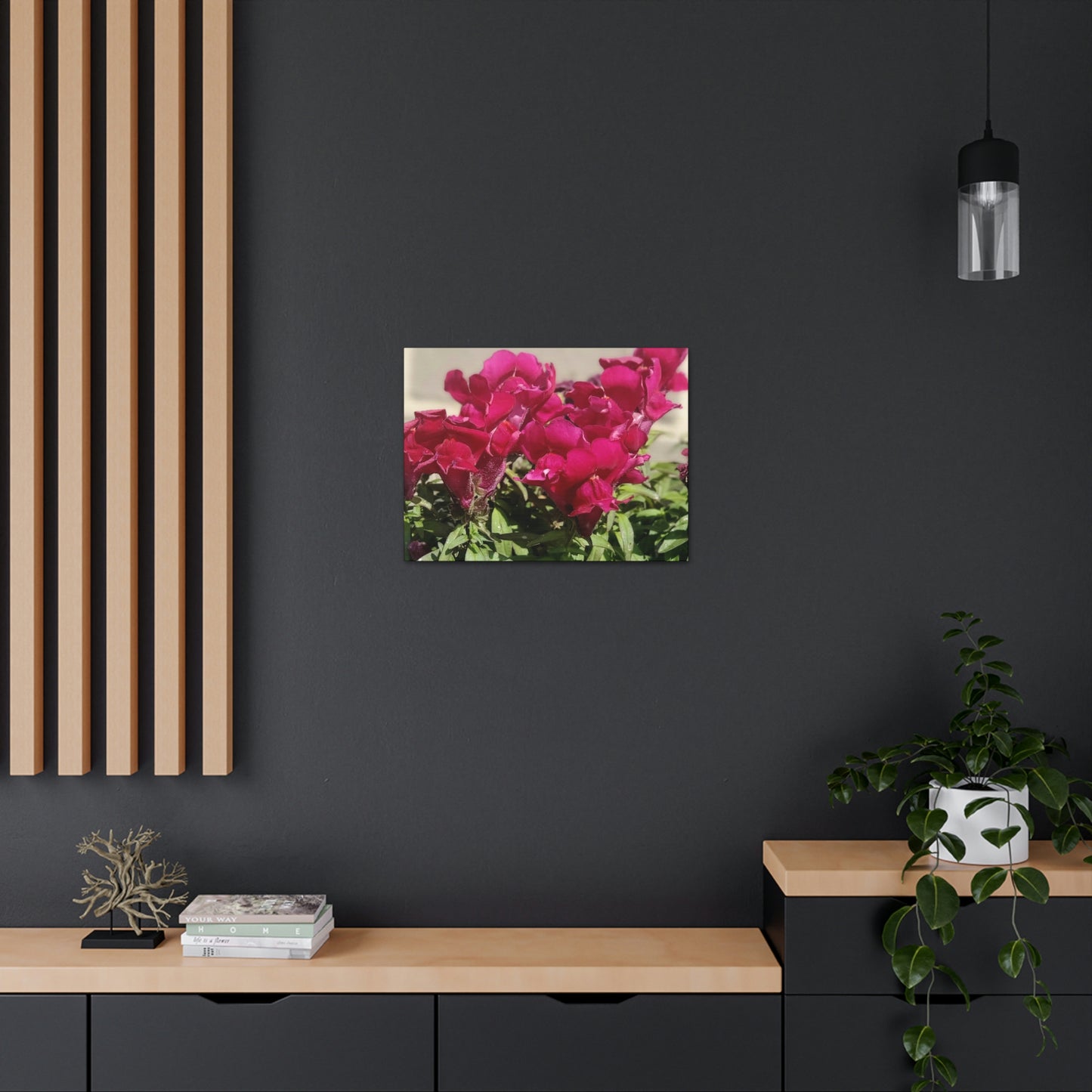 Magenta Snapdragon | Wall Art Canvas | High Bloom Collection | Life By Ortavia
